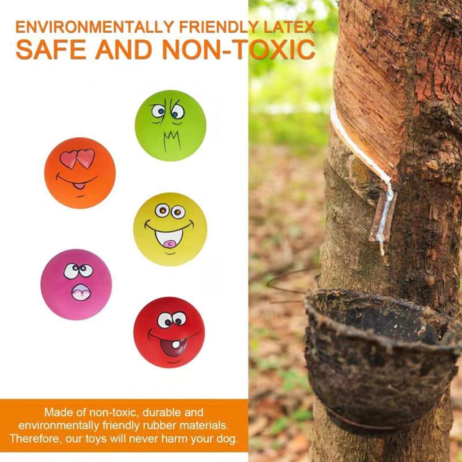 Juguete para Perros Xinyun 5PCS Goma Chirriante 5.49cm