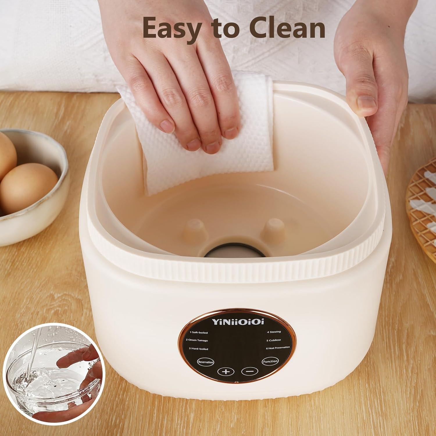 Cocedor de Huevos Eléctrico YiNiiOi CZD-NR11 7 Huevos