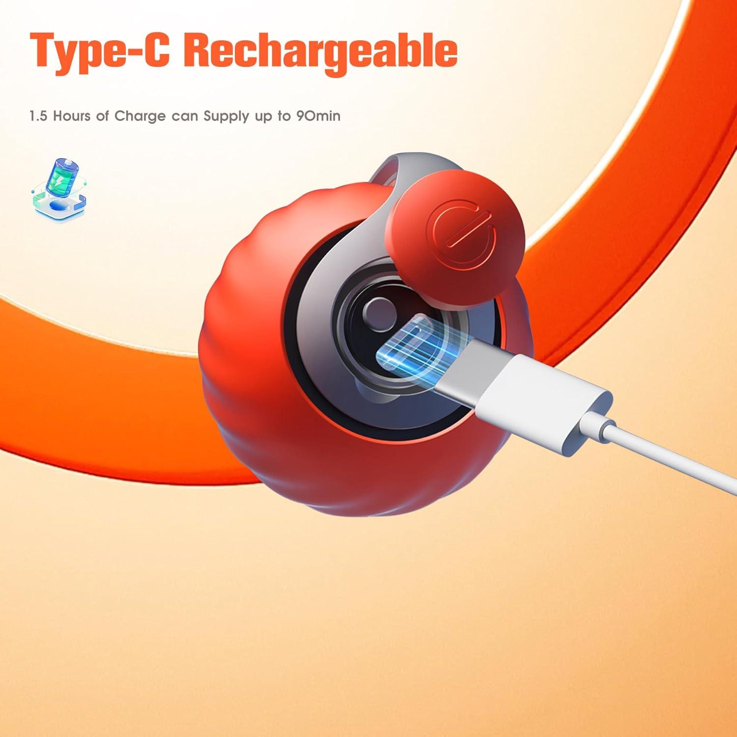 Juguete Interactivo para Gato Kanuoc Speedy Tail Naranja