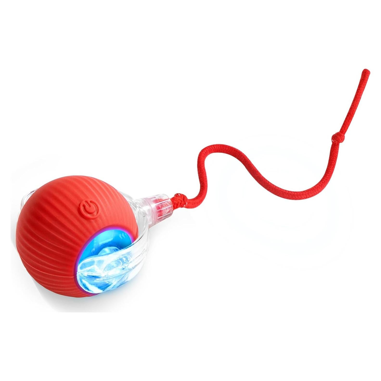 Pelota Interactiva para Gatos y Perros Tyware Rojo