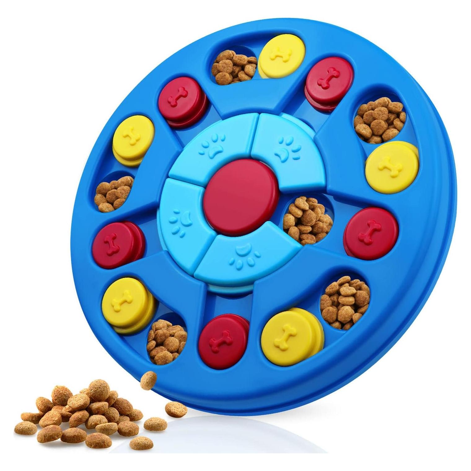 Rompecabezas Interactivo para Perros Joansan 25x25cm Azul