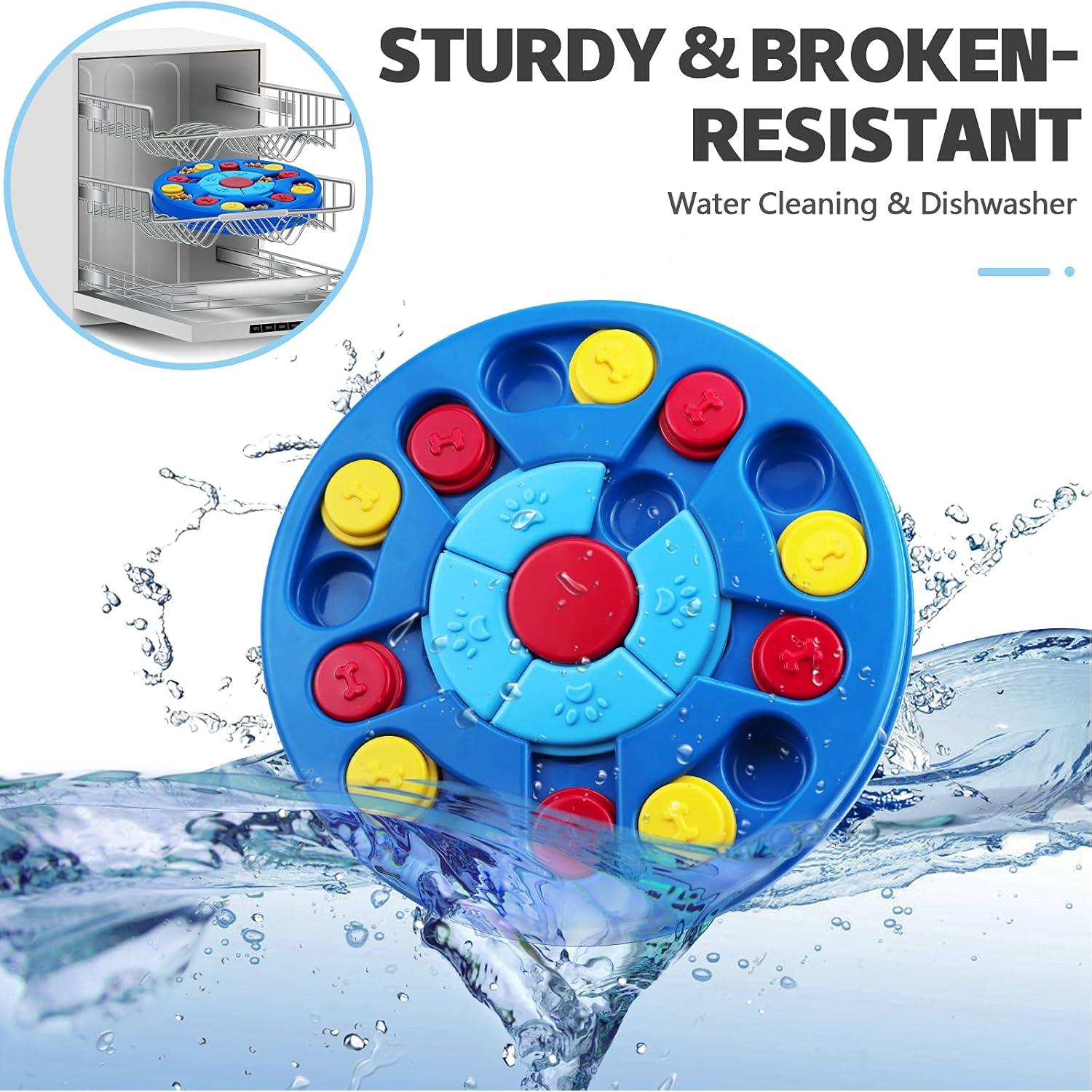 Rompecabezas Interactivo para Perros Joansan 25x25cm Azul