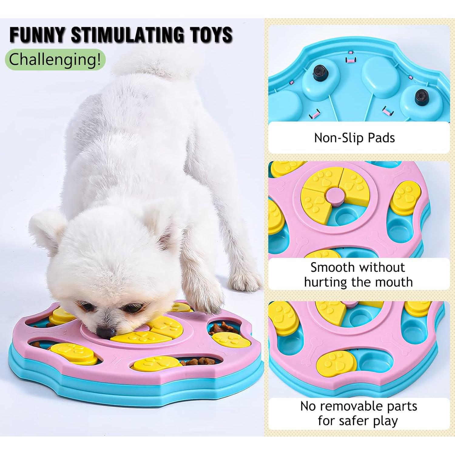 Juguete Rompecabezas Interactivo XIGOU para Perros y Gatos