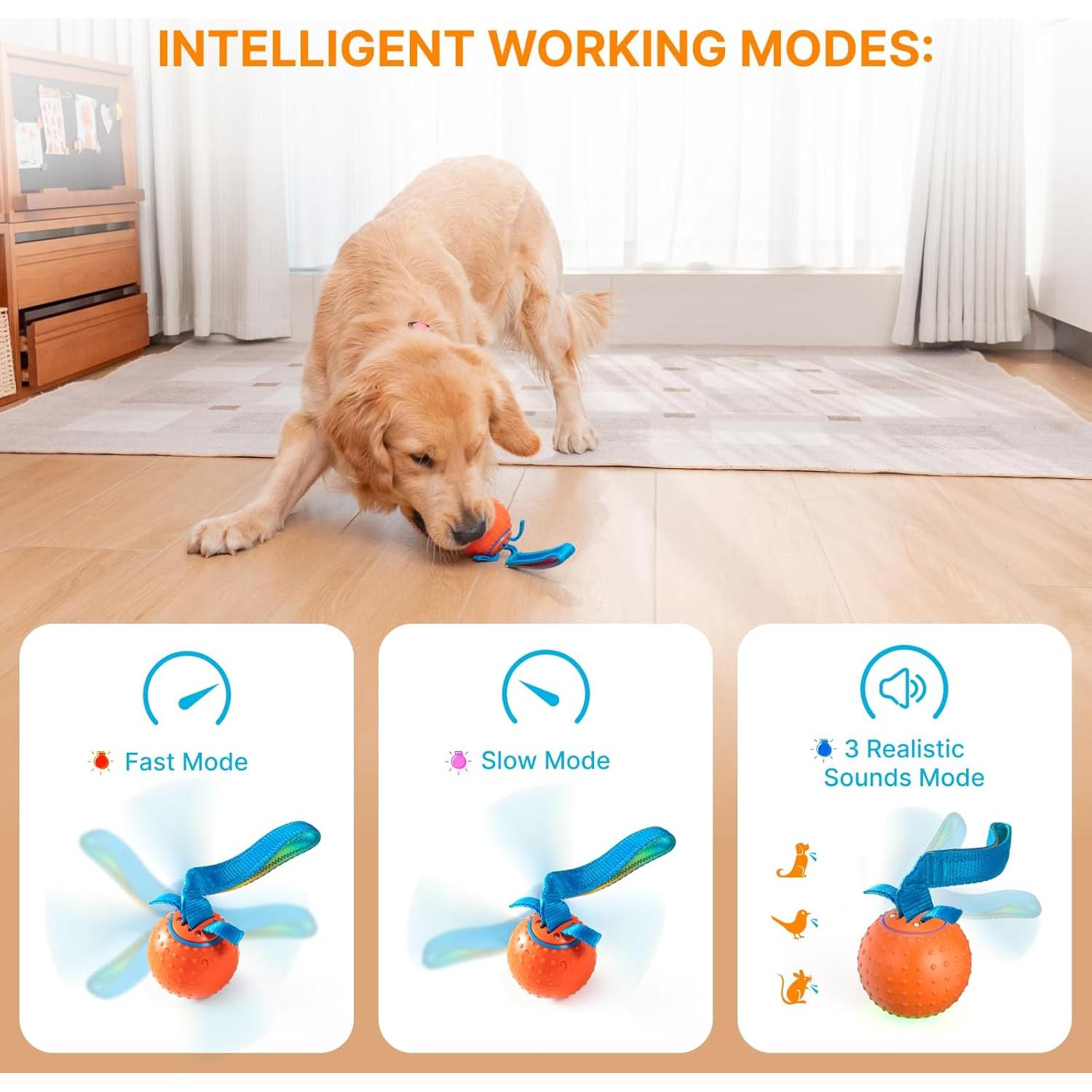 Pelota Interactiva para Perros Pubialo D31 Recargable