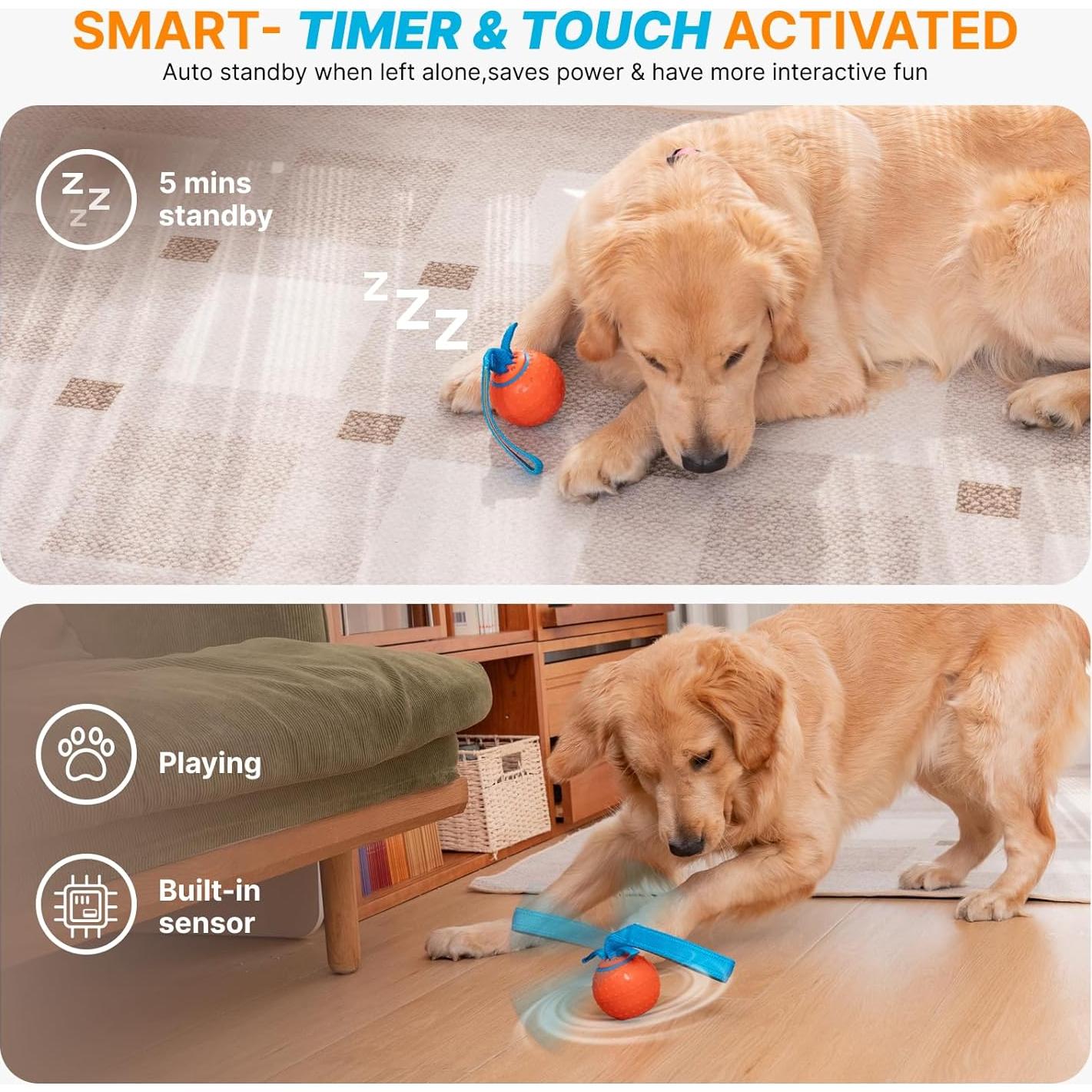 Pelota Interactiva para Perros Pubialo D31 Recargable