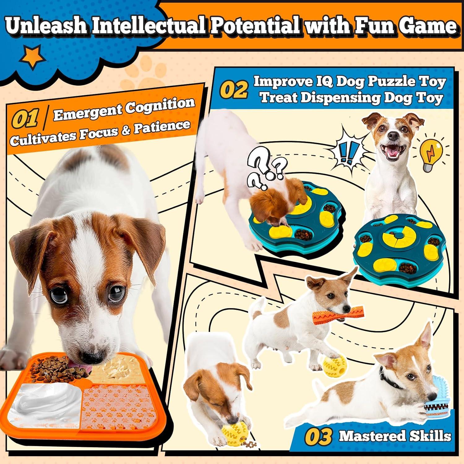 Juego de Juguetes Cognitivos para Perros PETCARE 9 Piezas