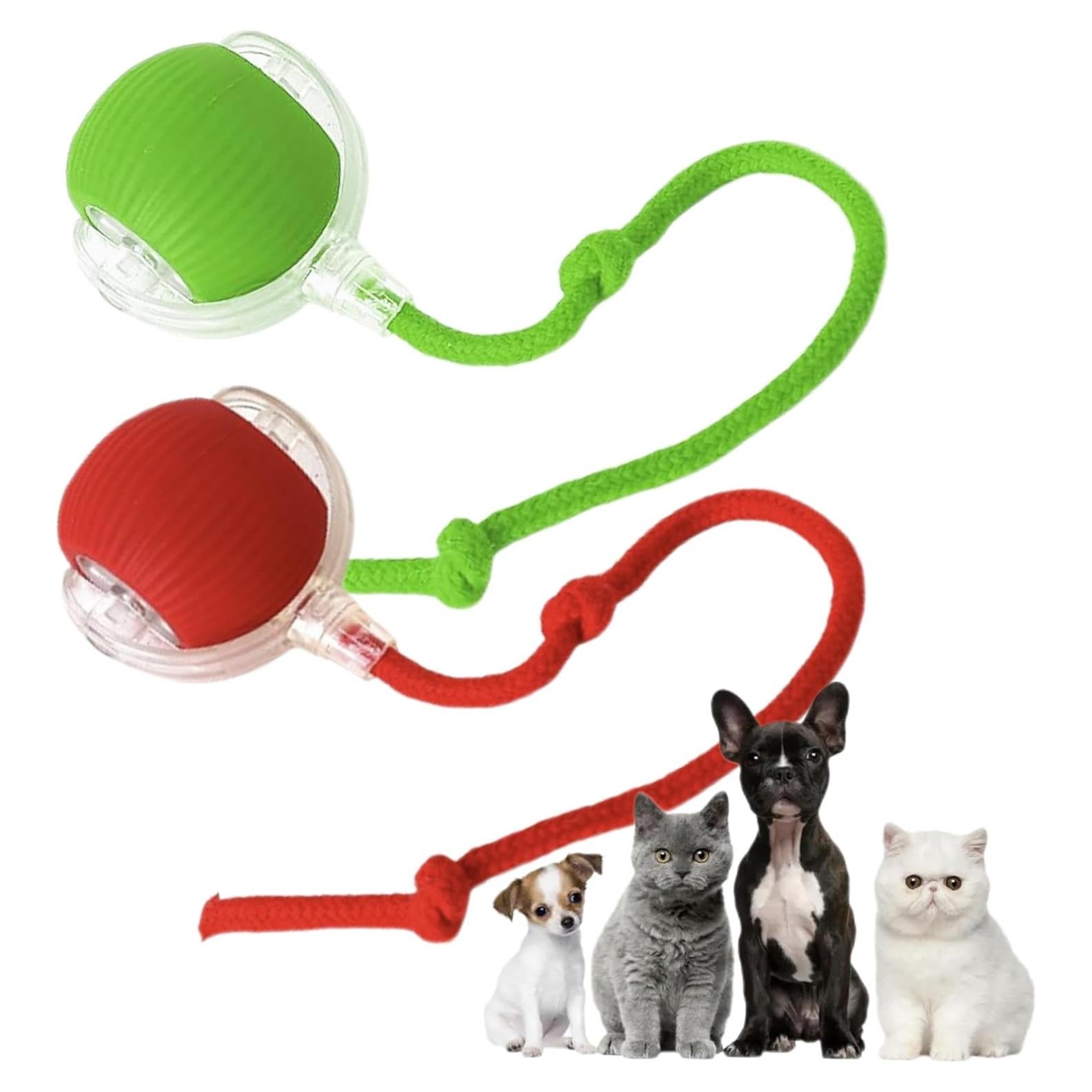 2 Paquetes Juguete Interactivo para Gatos y Perros AMATFFUG