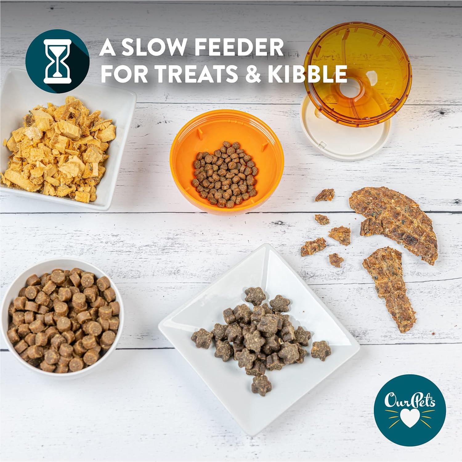 Bola de Trato IQ Nuestra Mascota 10 cm para Perros Grandes