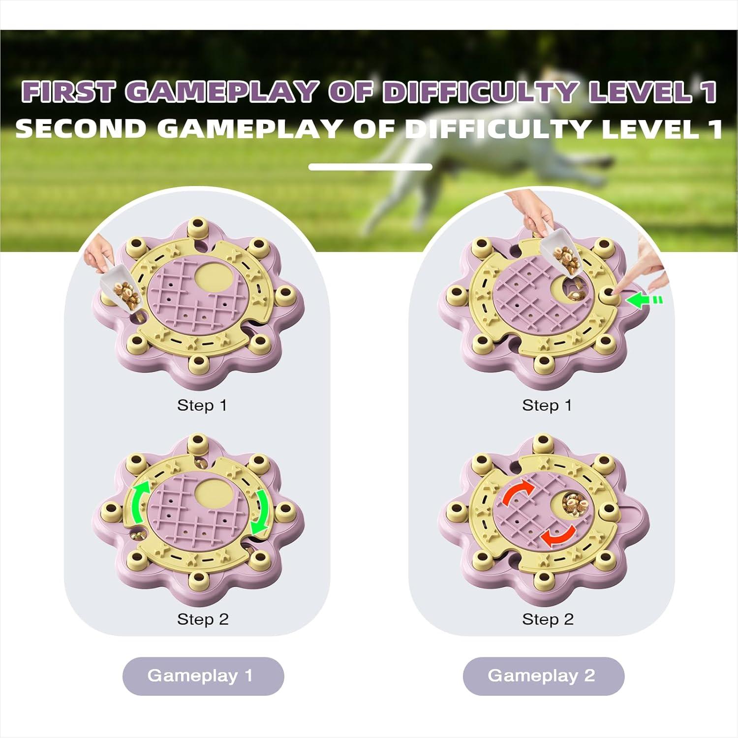 Juguete Rompecabezas para Perros KADTC Rosa 34.9x34.9cm