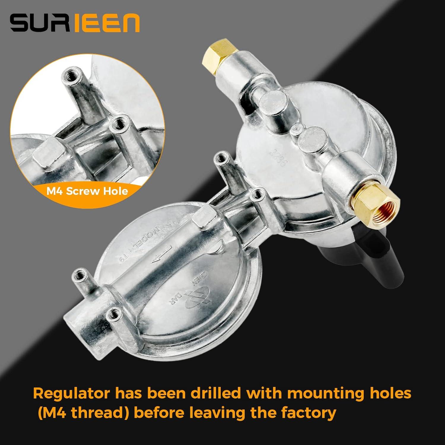 Regulador de Gas Propano LP Automático 2 Etapas SURRIEN