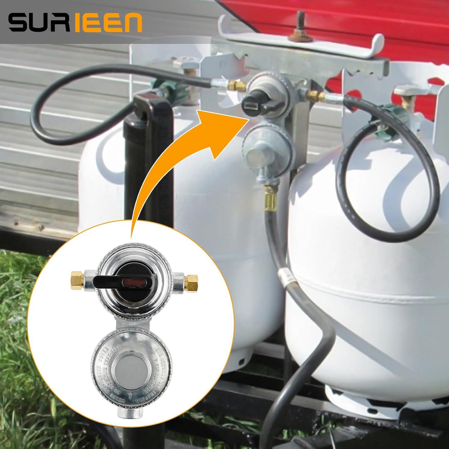 Regulador de Gas Propano LP Automático 2 Etapas SURRIEN