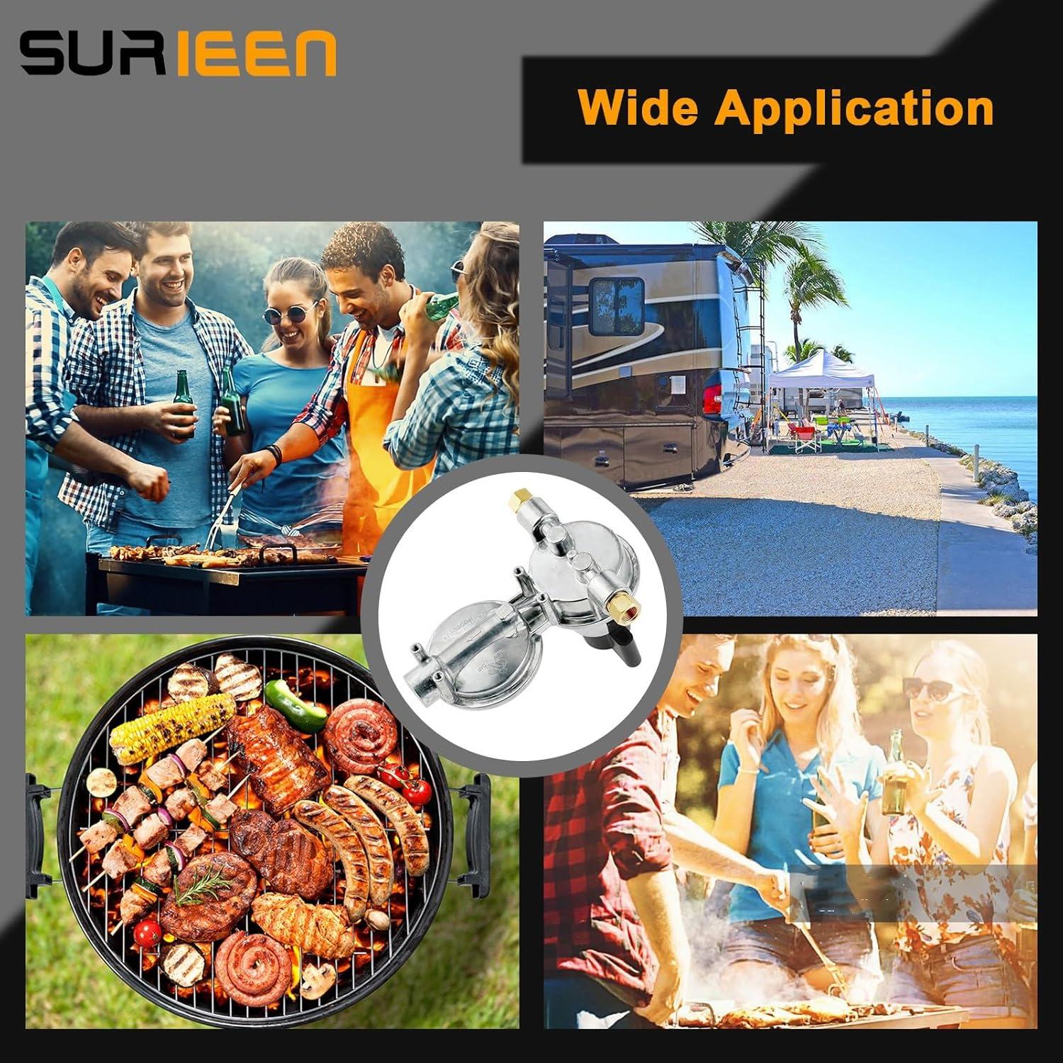 Regulador de Gas Propano LP Automático 2 Etapas SURRIEN