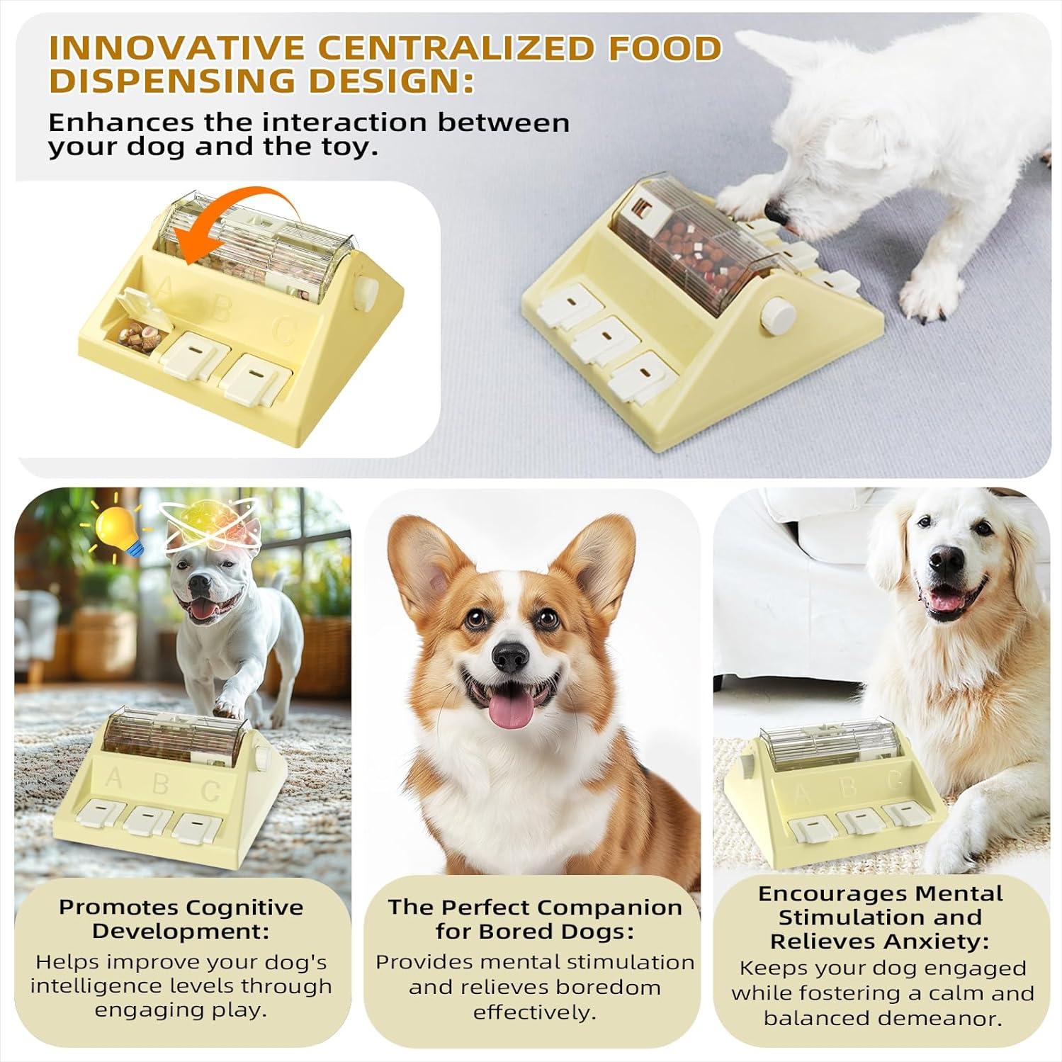 Juguete Rompecabezas Interactivo KADTC para Perros 396g