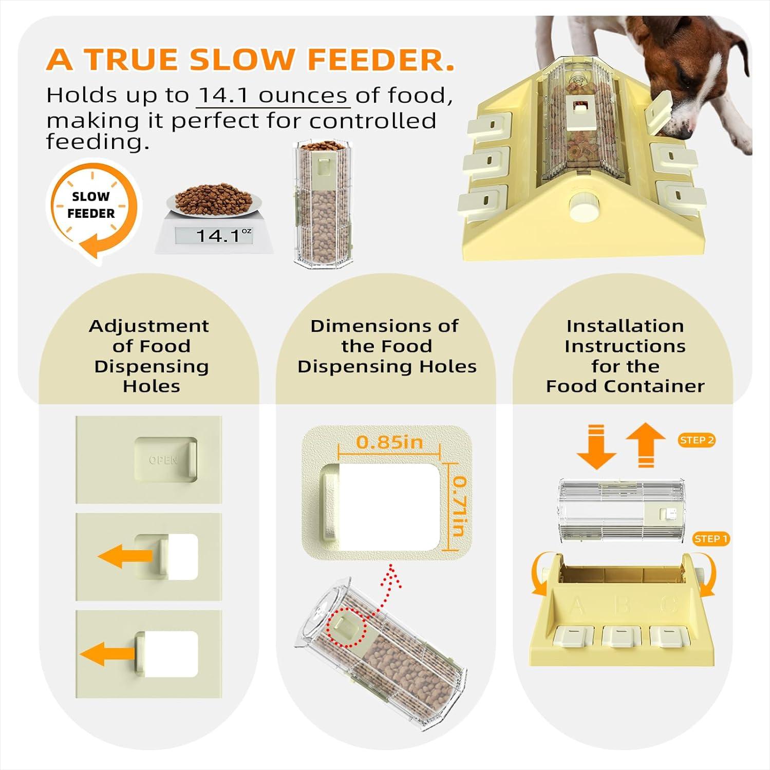 Juguete Rompecabezas Interactivo KADTC para Perros 396g