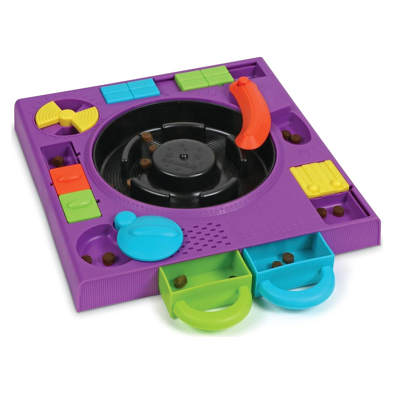 Rompecabezas Alimentador DJ Doggo Brightkins 2 en 1 para Perros