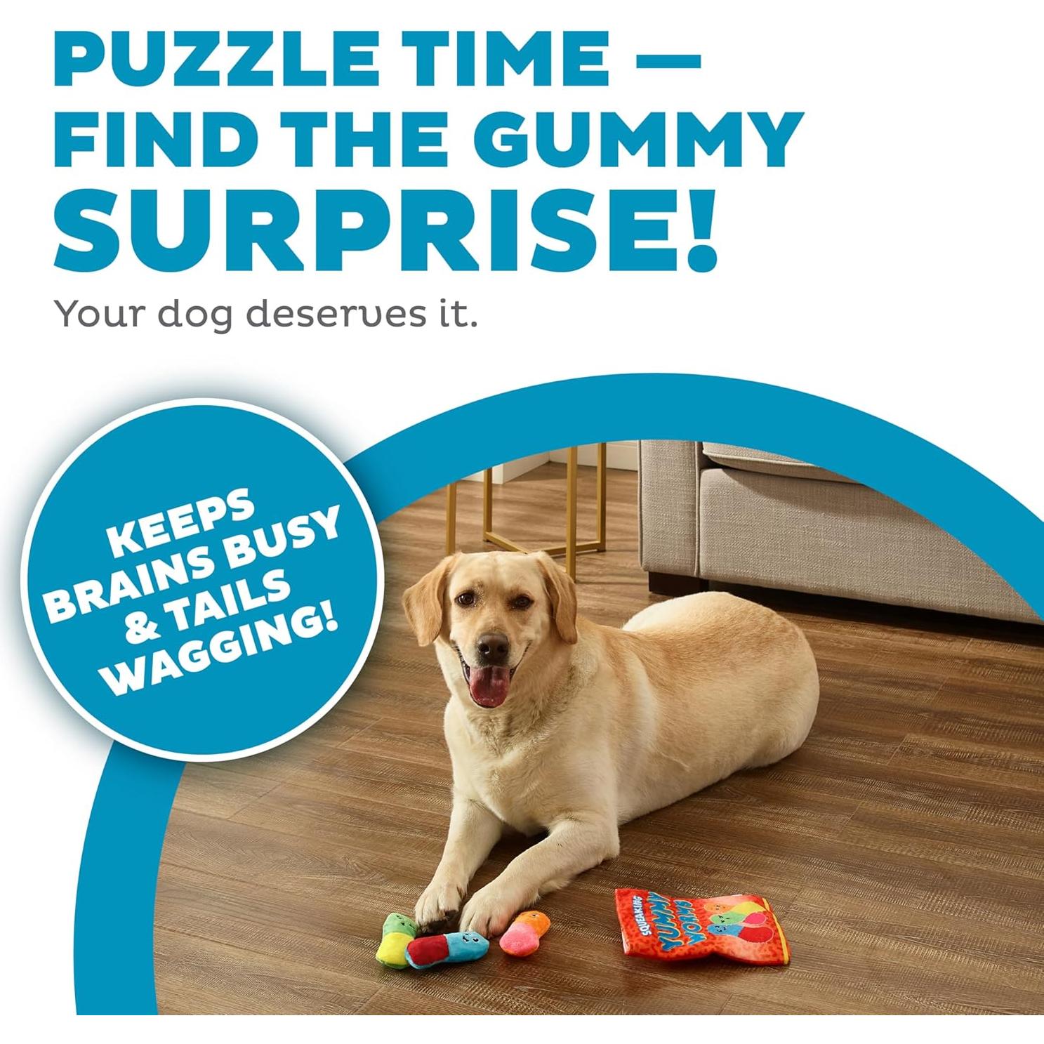 Juguete Puzzle para Perros Outward Hound Gusanitos 20cm