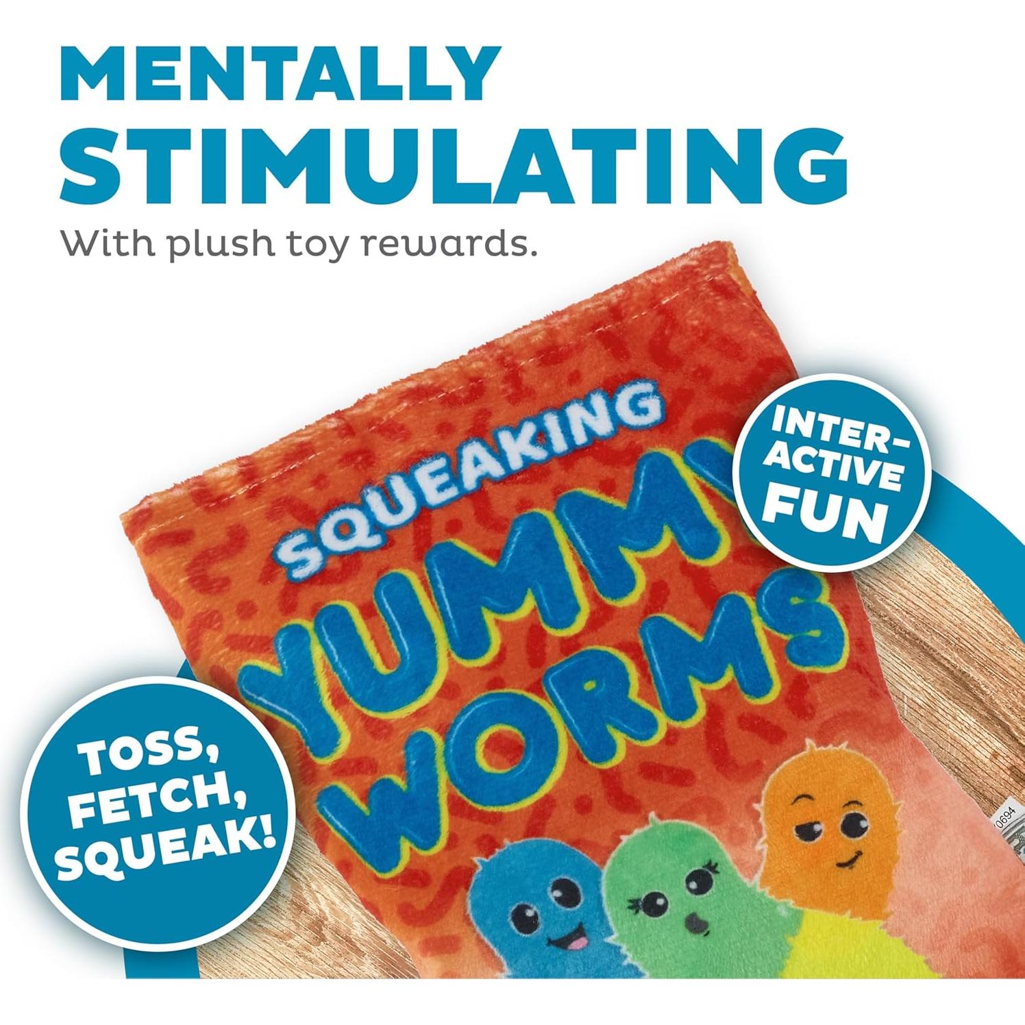 Juguete Puzzle para Perros Outward Hound Gusanitos 20cm