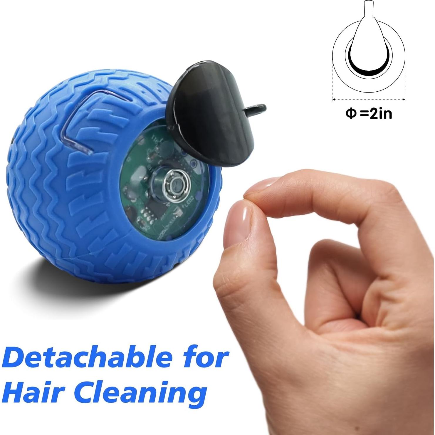 Juguete Interactivo para Gatos Xinchuang Bola Azul 360°