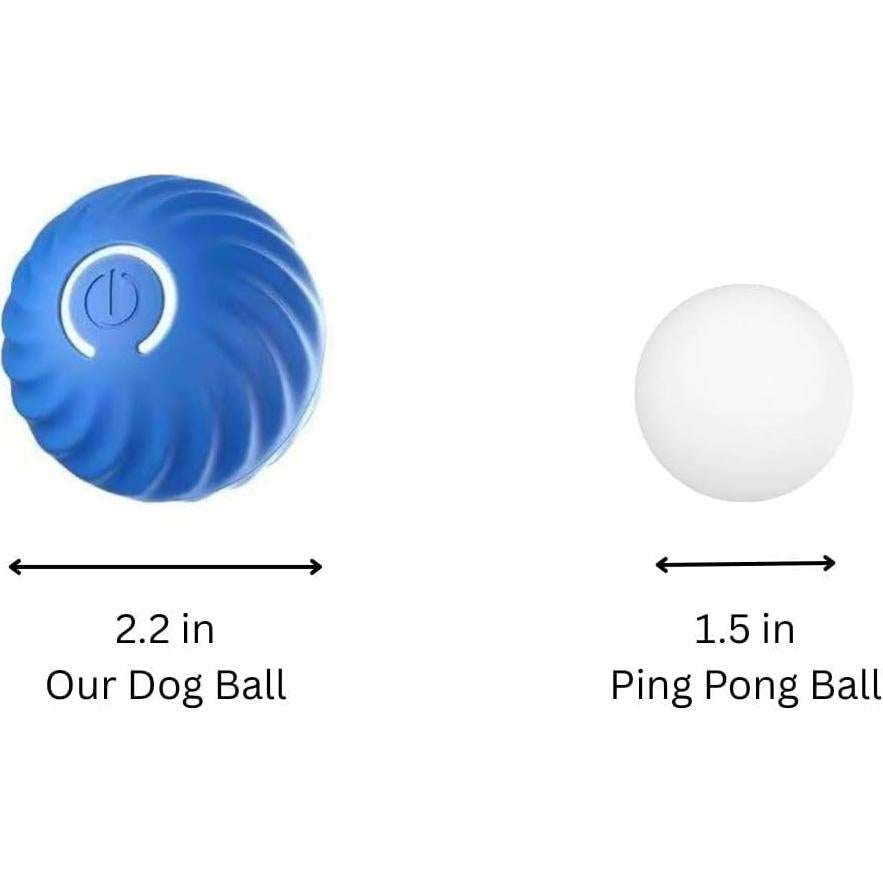 Bola Interactiva para Perros Algani Azul 5,08 cm Recargable