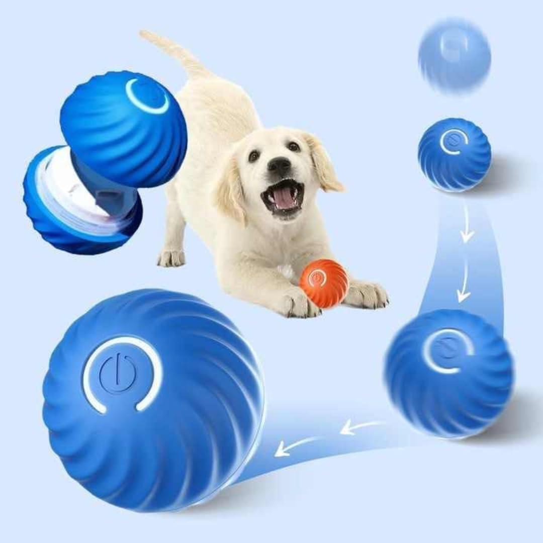 Bola Interactiva para Perros Algani Azul 5,08 cm Recargable