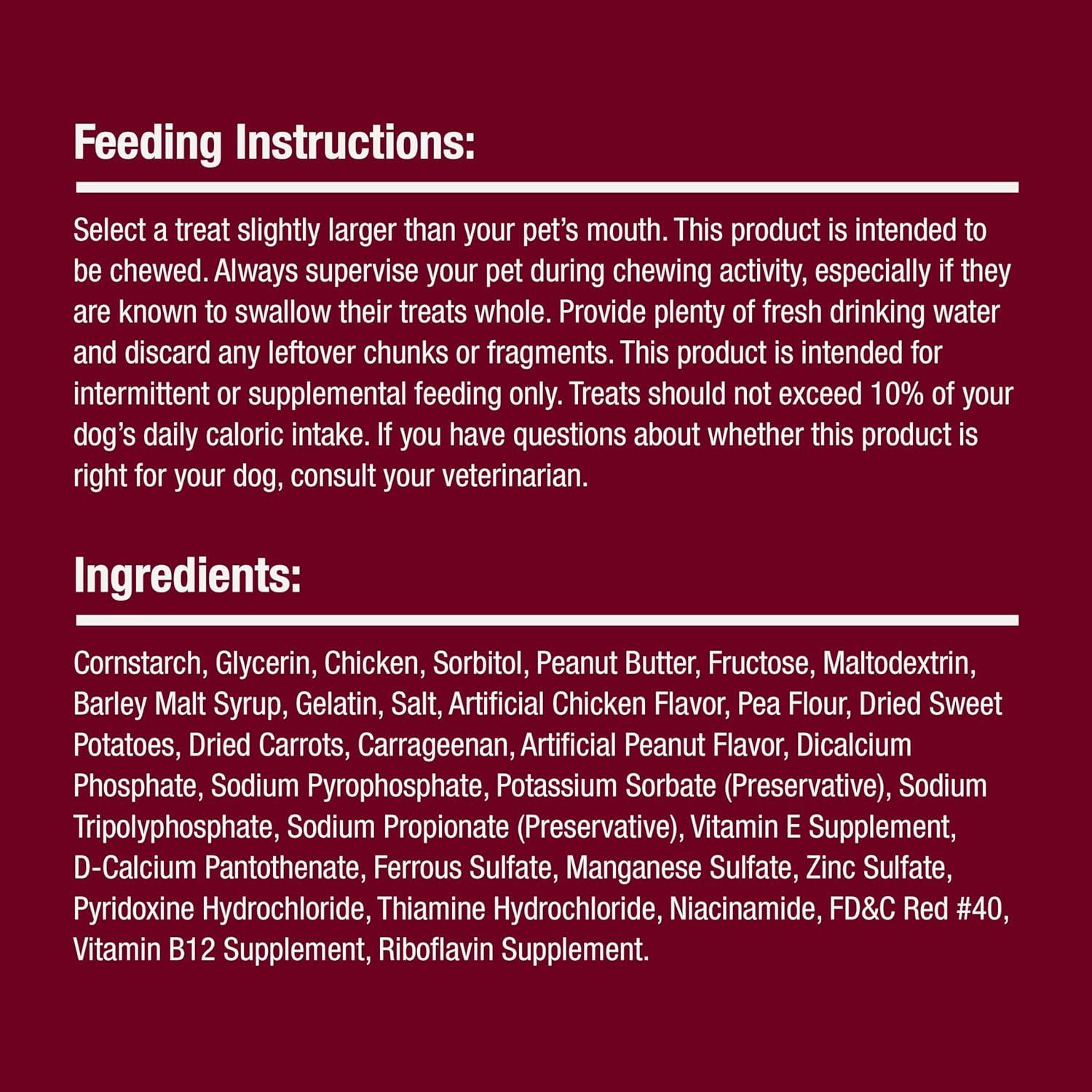 SmartBones Masticables para Perros 25 Unidades Sin Cuero