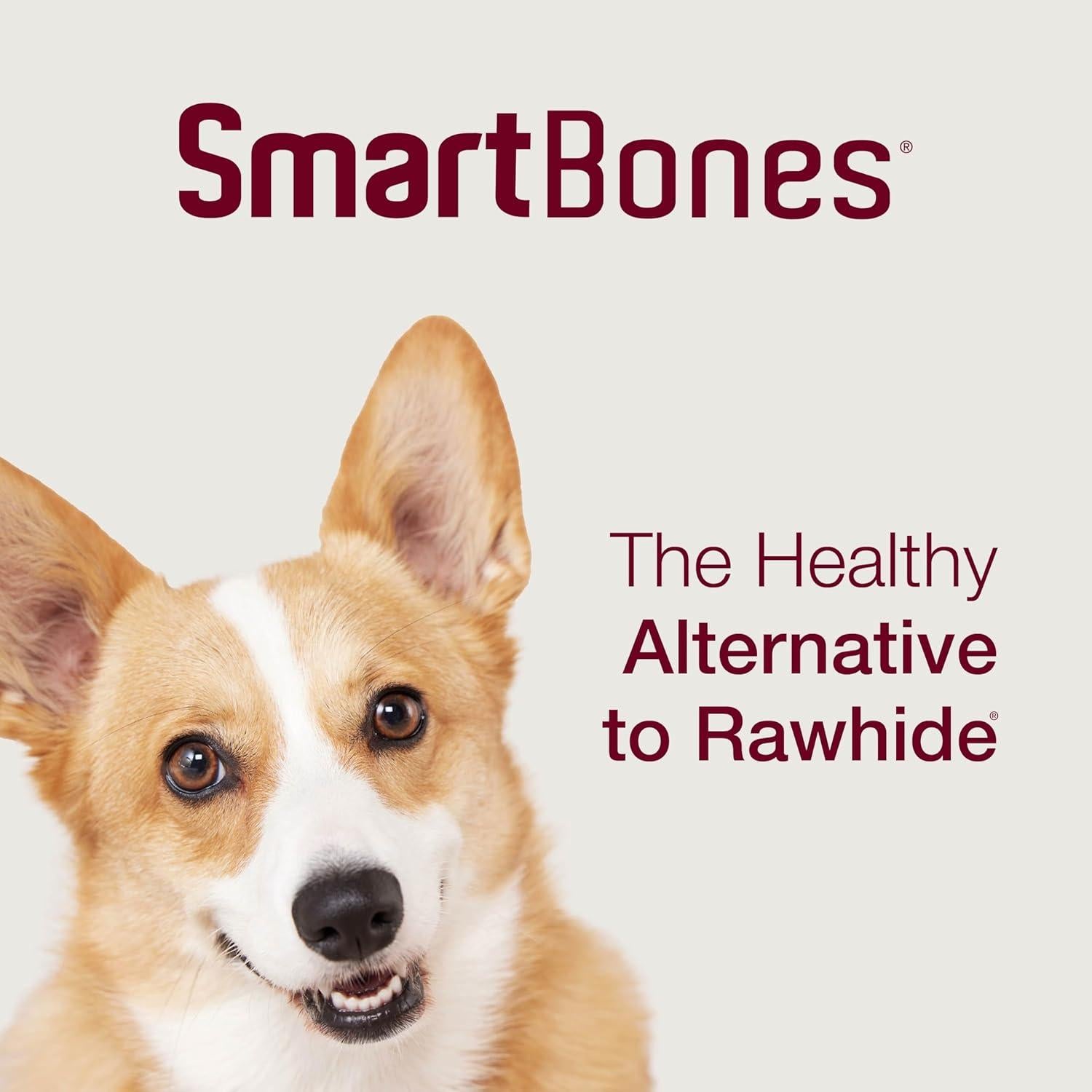 SmartBones Masticables para Perros 25 Unidades Sin Cuero