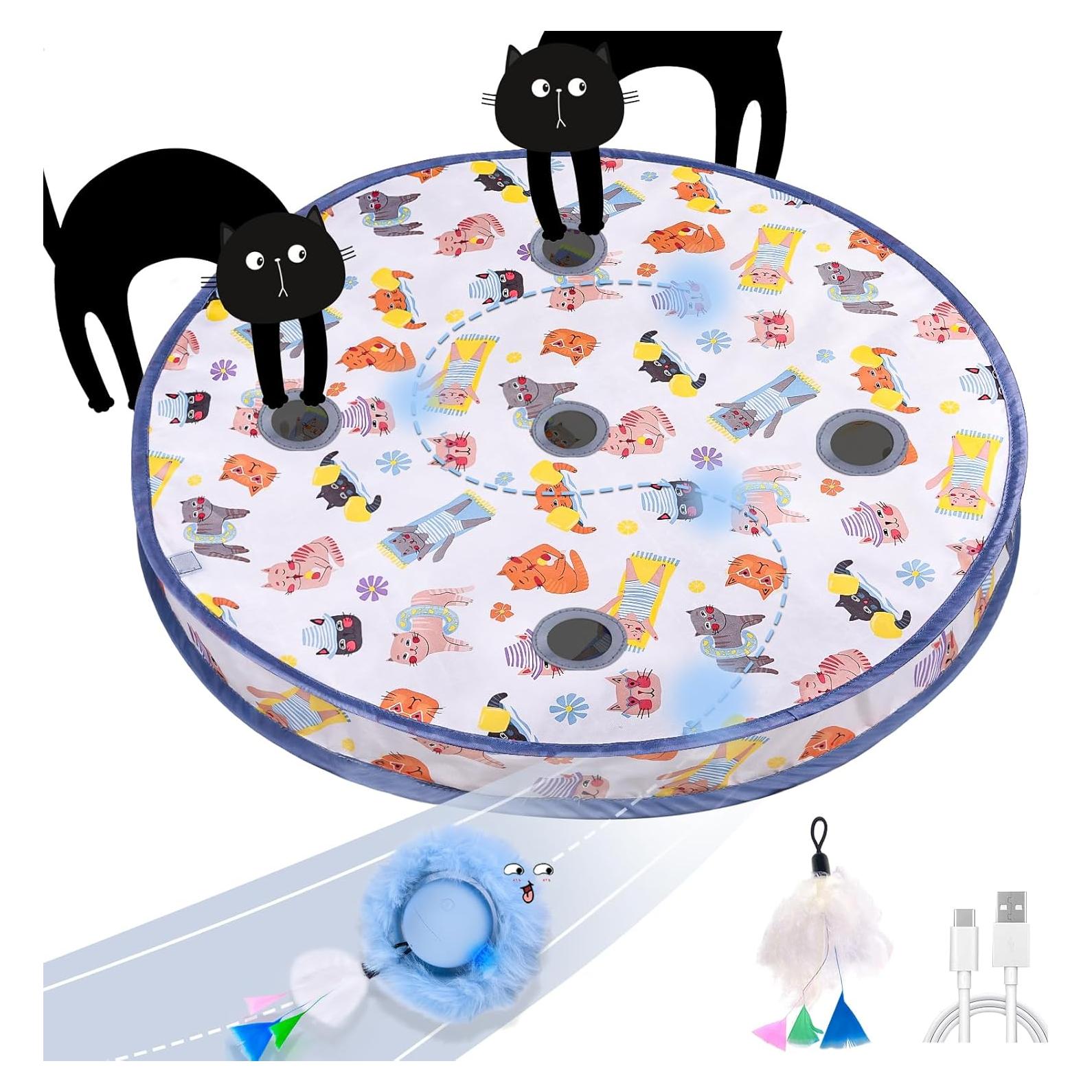 Juguete Interactivo para Gatos ORSDA Bola Automática 10,5 cm