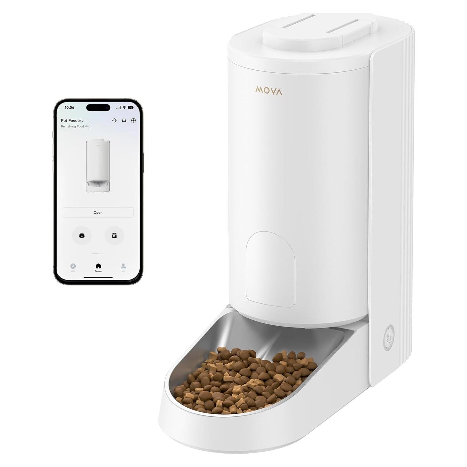 Alimentador Automático para Gatos MOVA PF10 Pro 3.4L APP