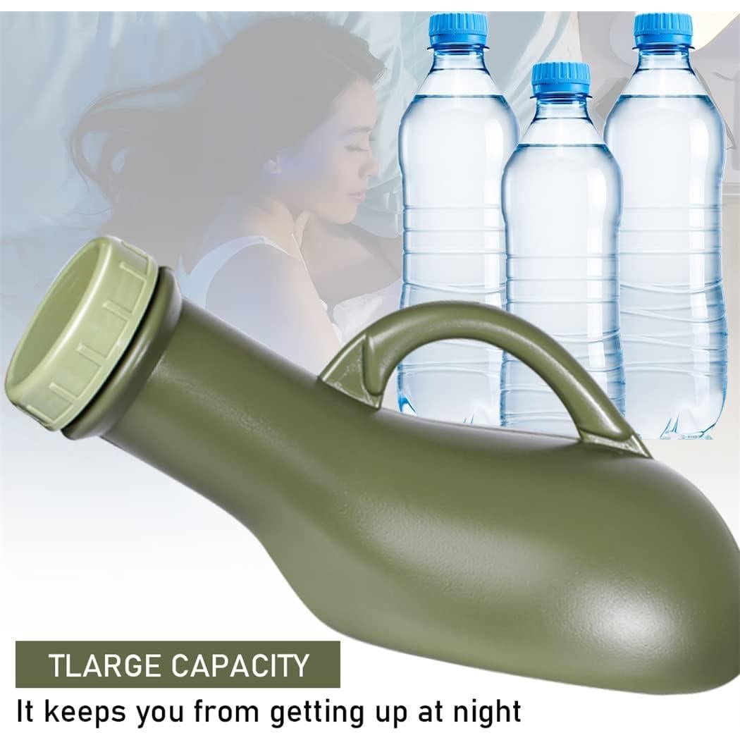 Botella de Orina Unisex CUNQN 1000ML con Embudo