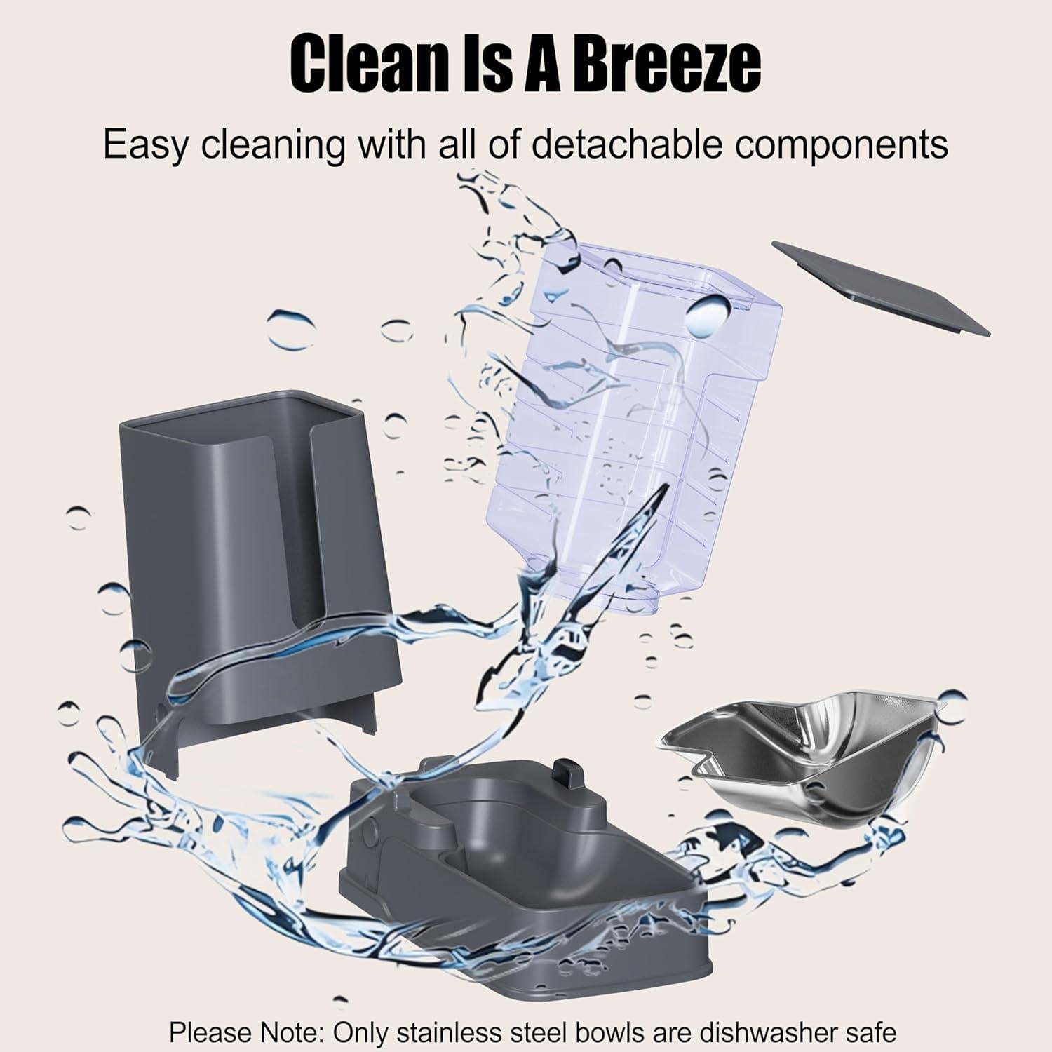 Dispensador automático de comida y agua Meowyoyo 3.5L