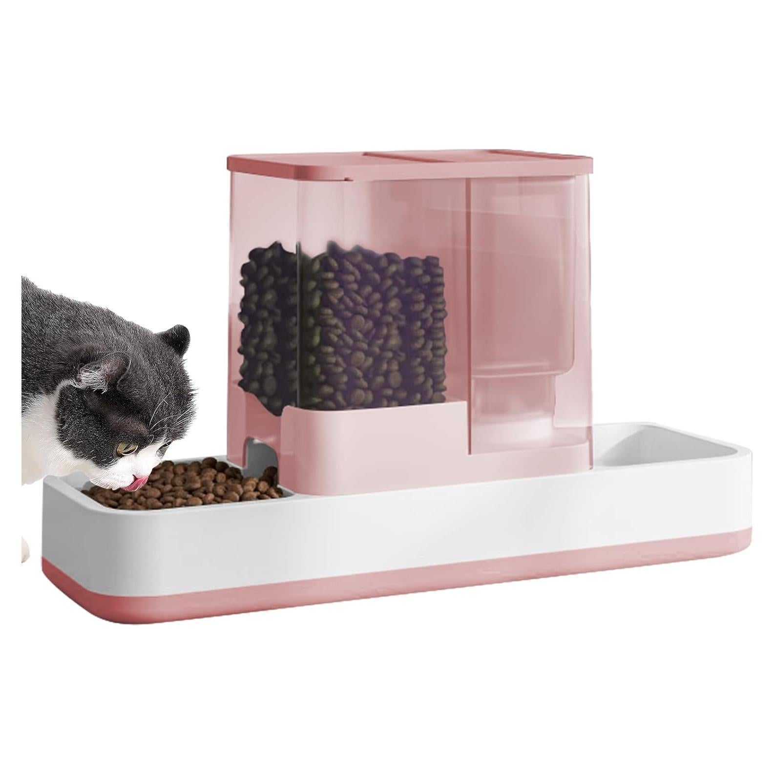 Dispensador Automático de Comida y Agua Luismia 1.5L Rosa