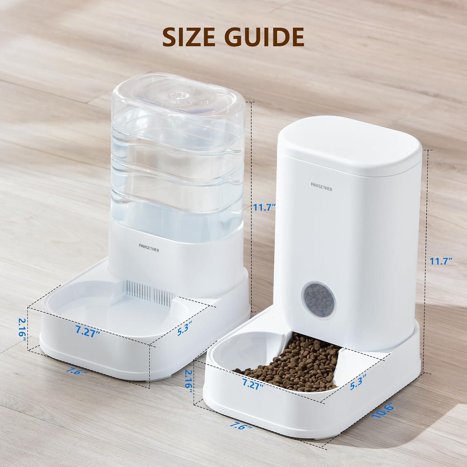 Comedero y Dispensador de Agua PAWGETHER 3.5L para Gatos