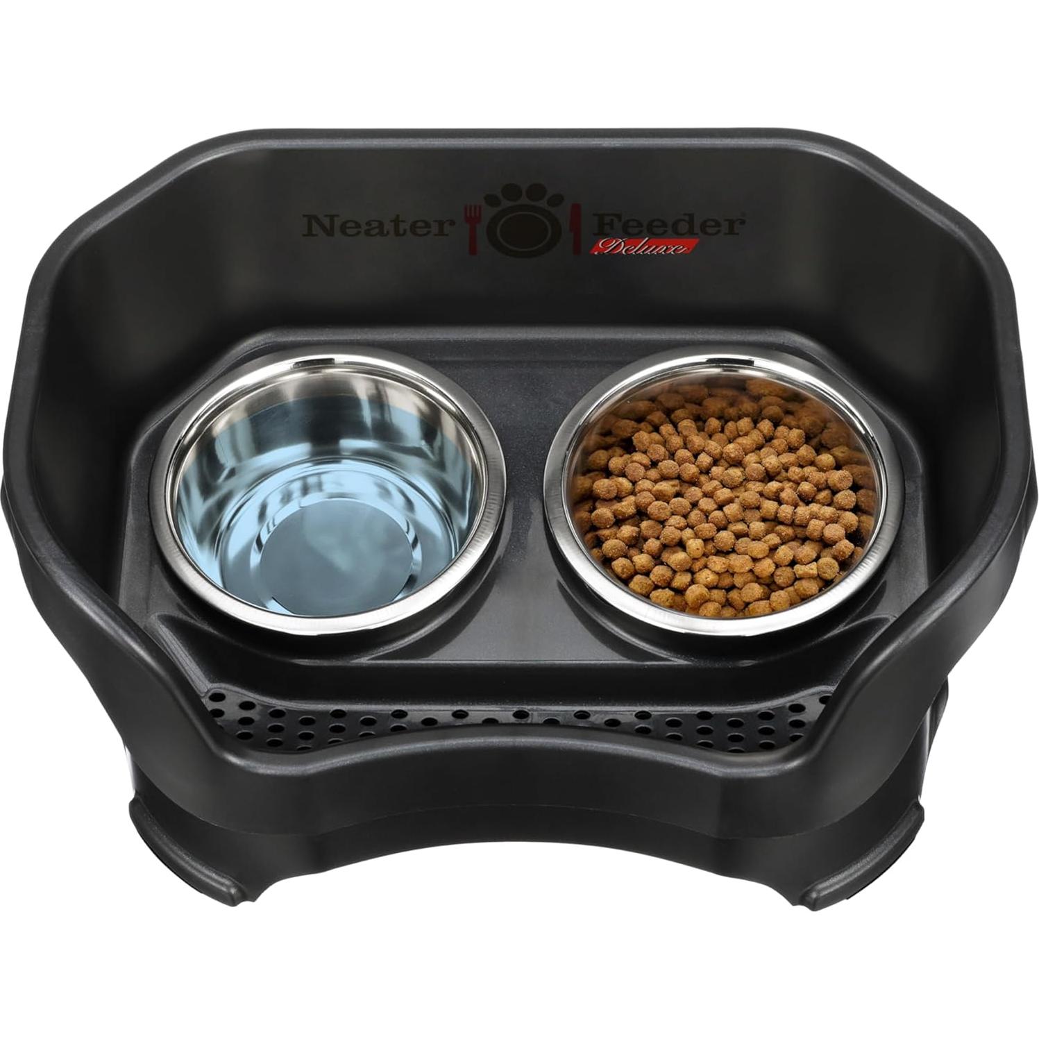 Neater Feeder Deluxe Estación Elevada para Perros Medianos