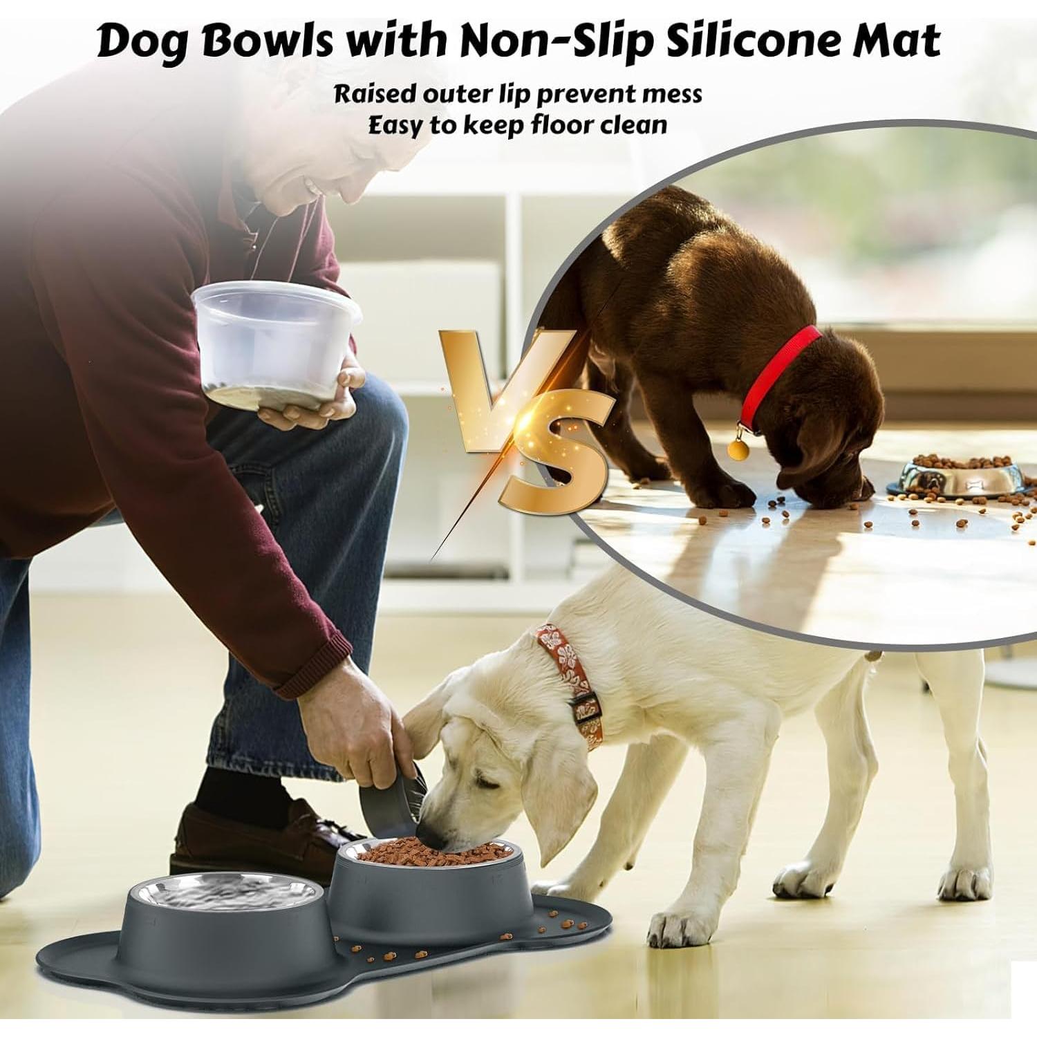 Conjunto de Cuencos de Acero Inoxidable AsFrost 4 Tazas