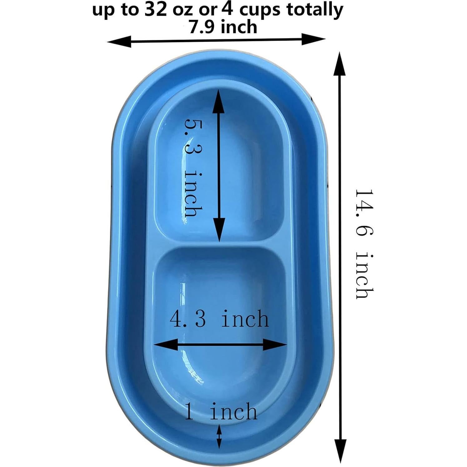 Tazón de Comida Ant Away 1.89 L para Perros y Gatos With You6688
