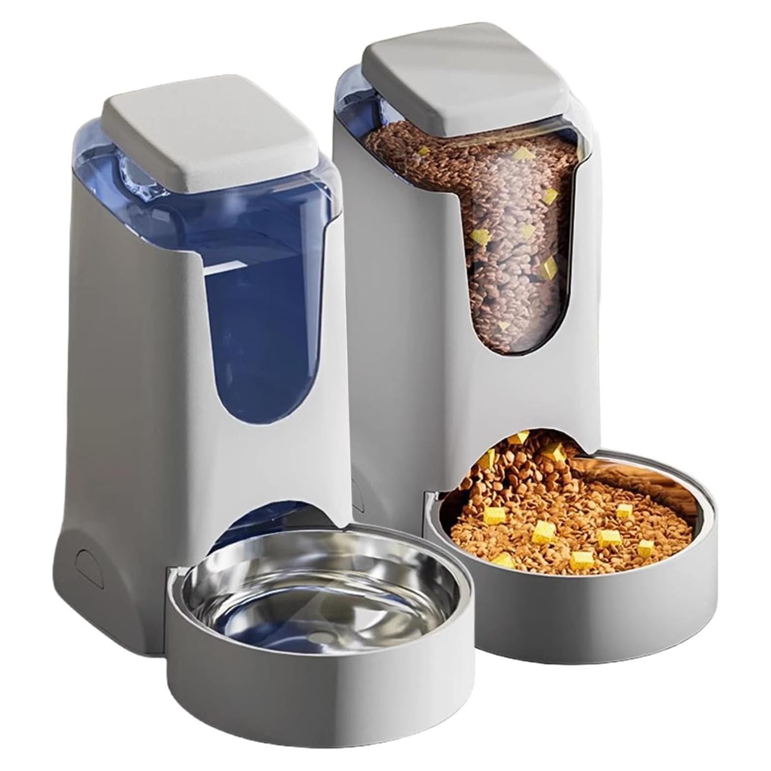 Comedero y Dispensador de Agua Automático Hamiledyi 2.8L 4L