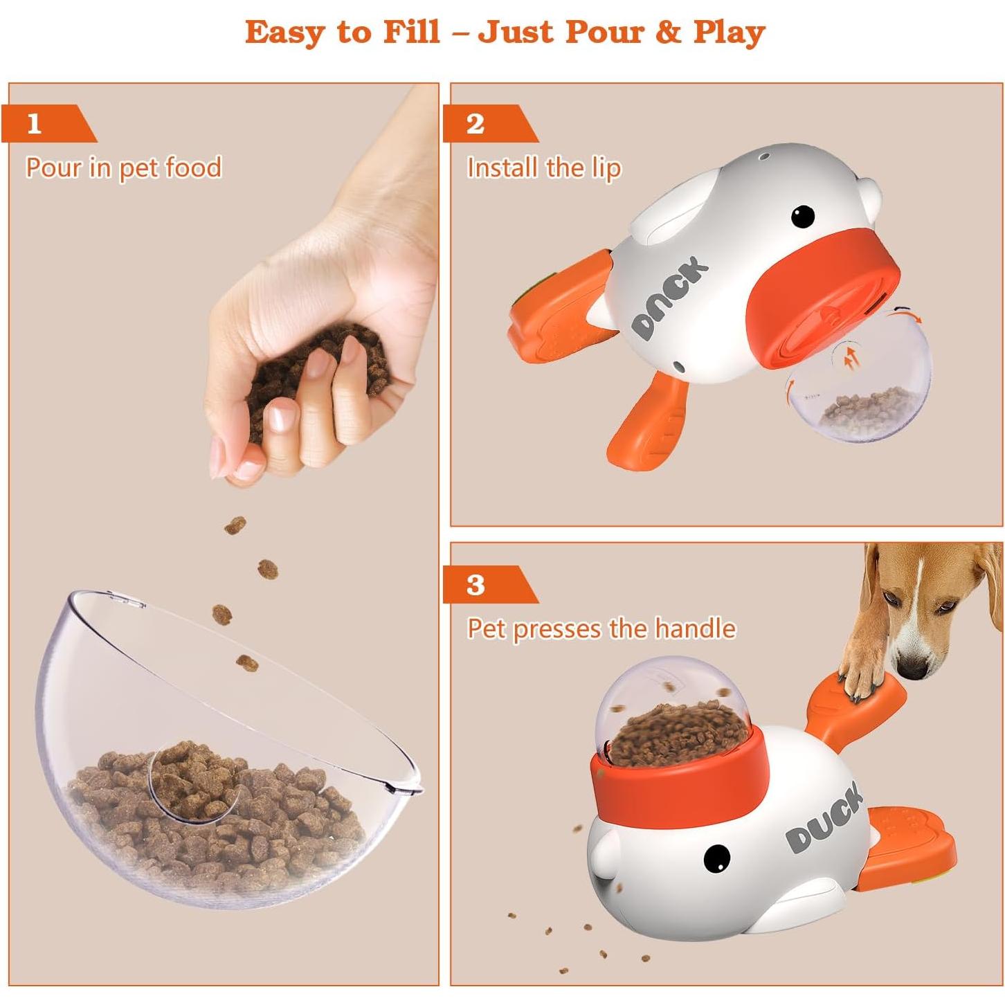 Juguete dispensador de golosinas para perros SUITCHI 13.97x8.38cm