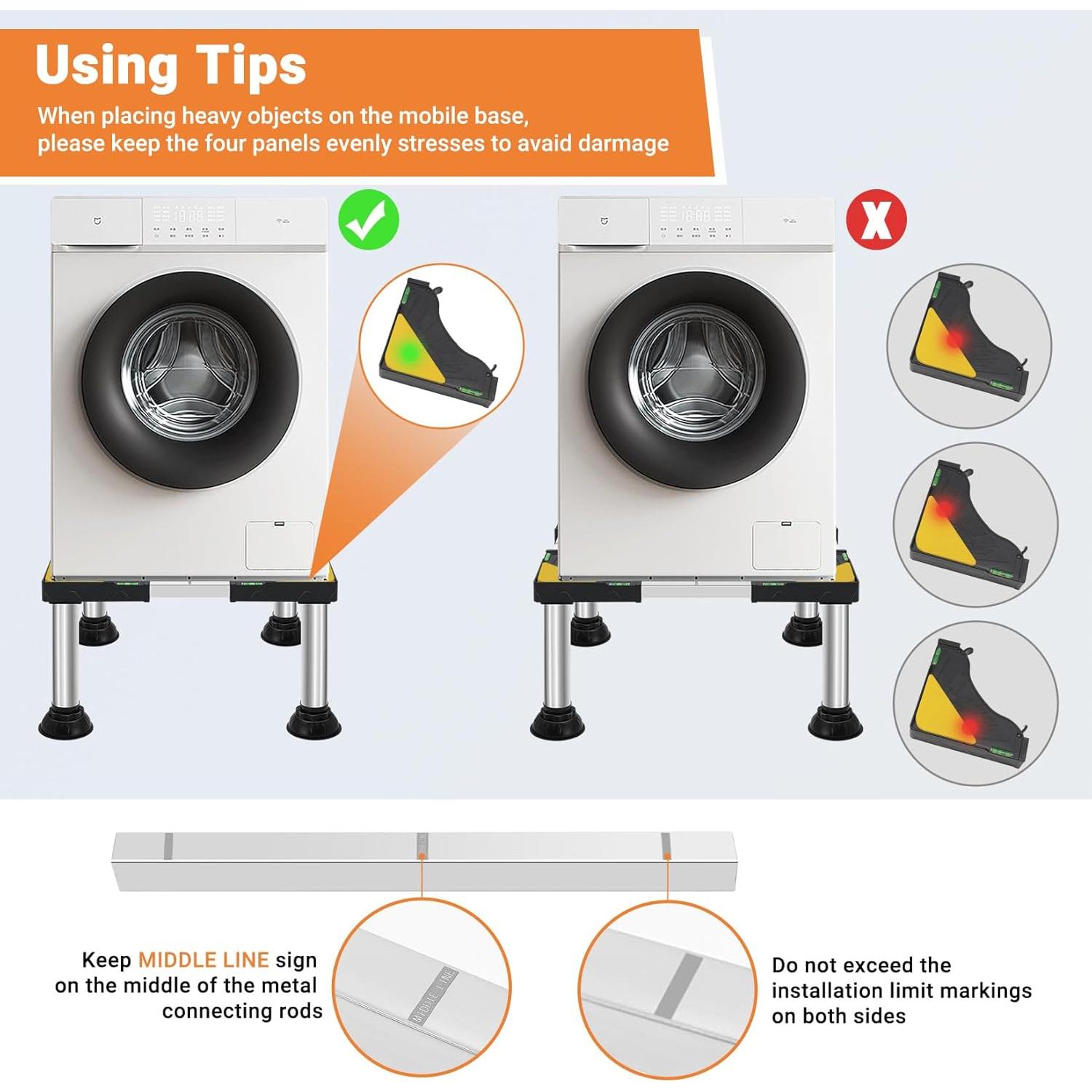Soporte Ajustable WBD para Mini Nevera 30-32.5 cm Altura