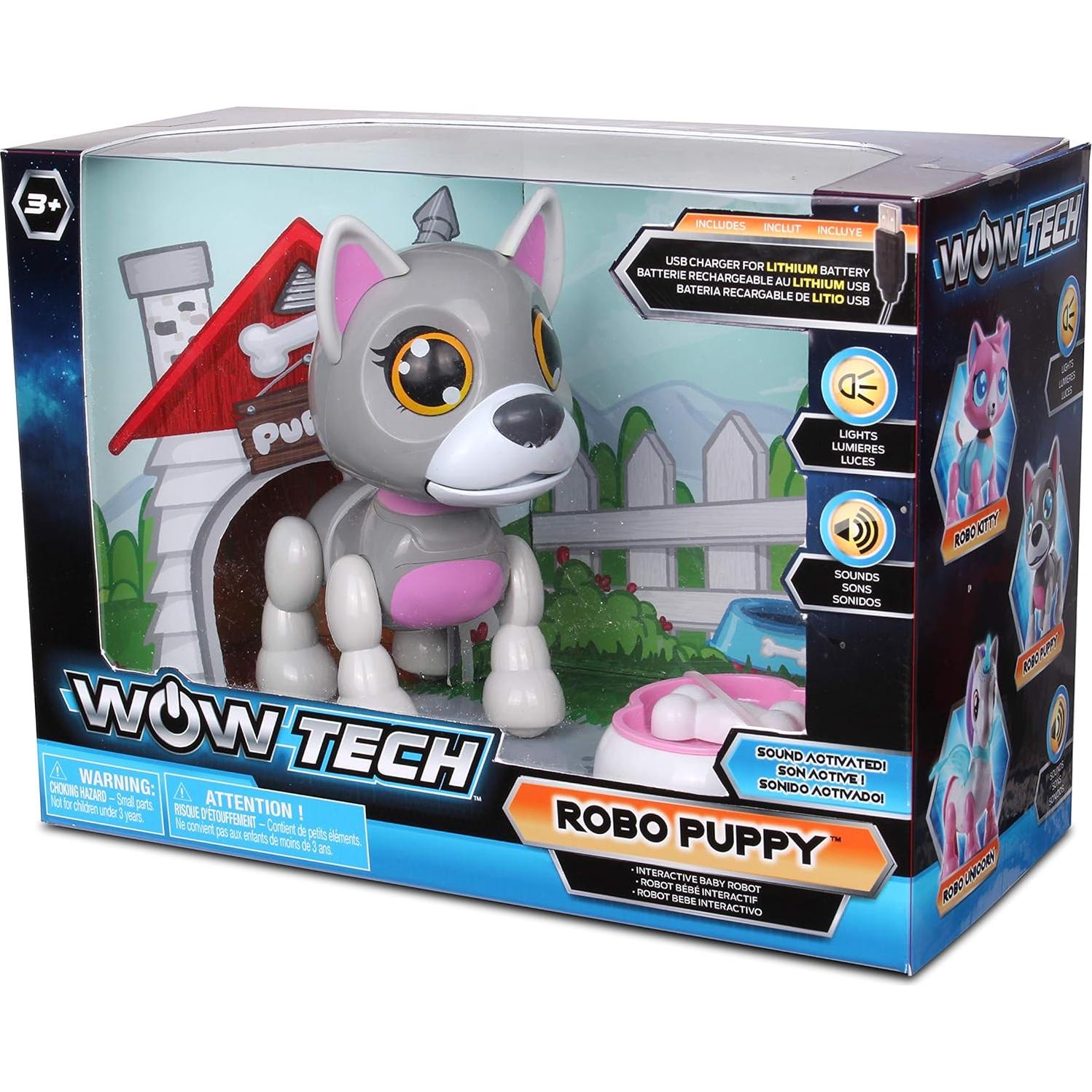 Robot Interactivo Miniatura NKOK Cachorro Recargable