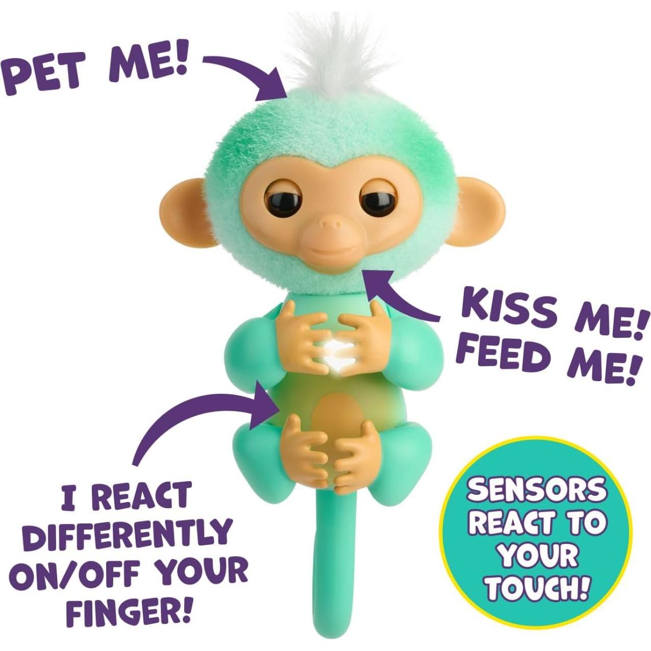 Mono Bebé Interactivo WowWee Ava - 70+ Sonidos y Reacciones