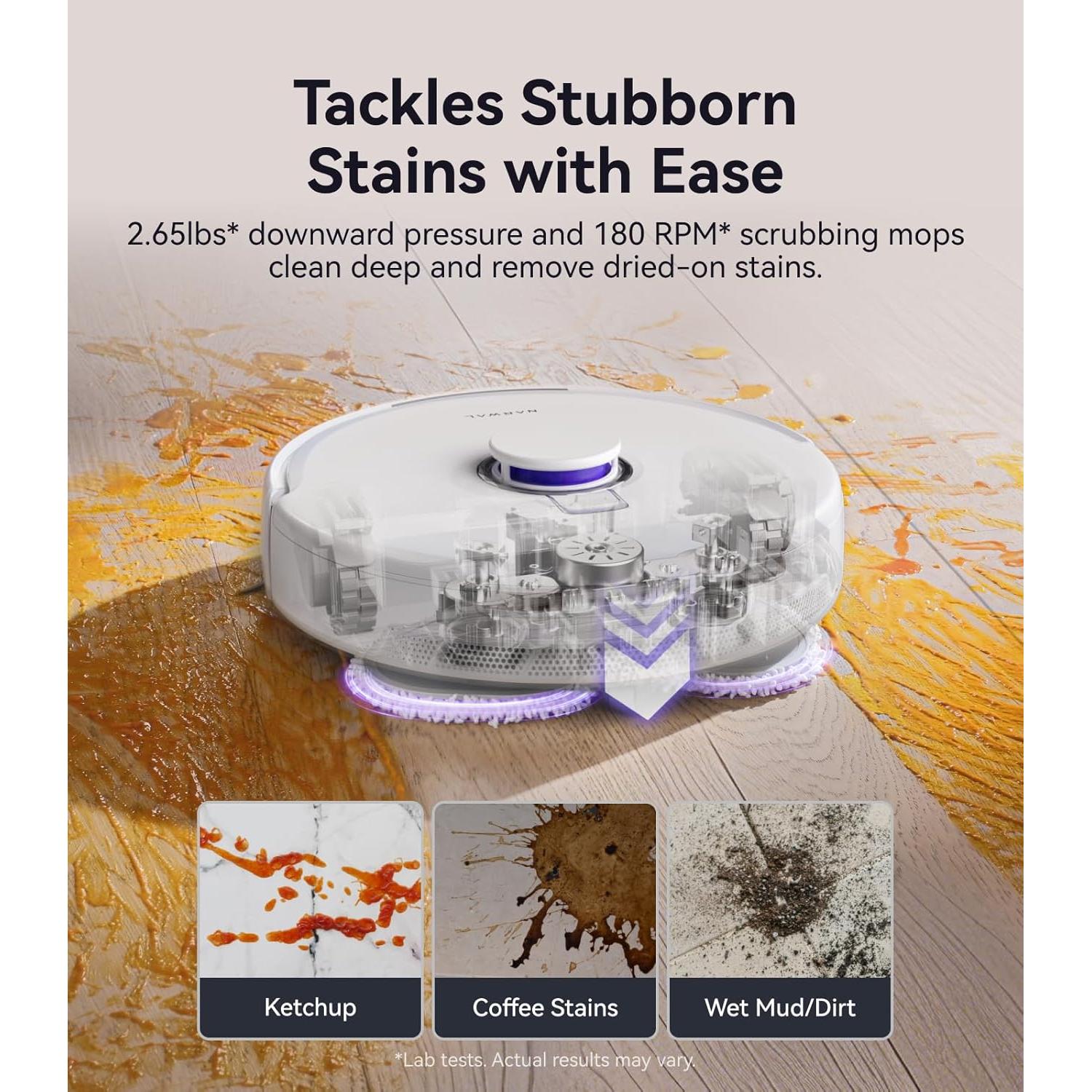 Robot Aspiradora y Mopa NARWAL Freo Pro 8500Pa Auto-Vaciado