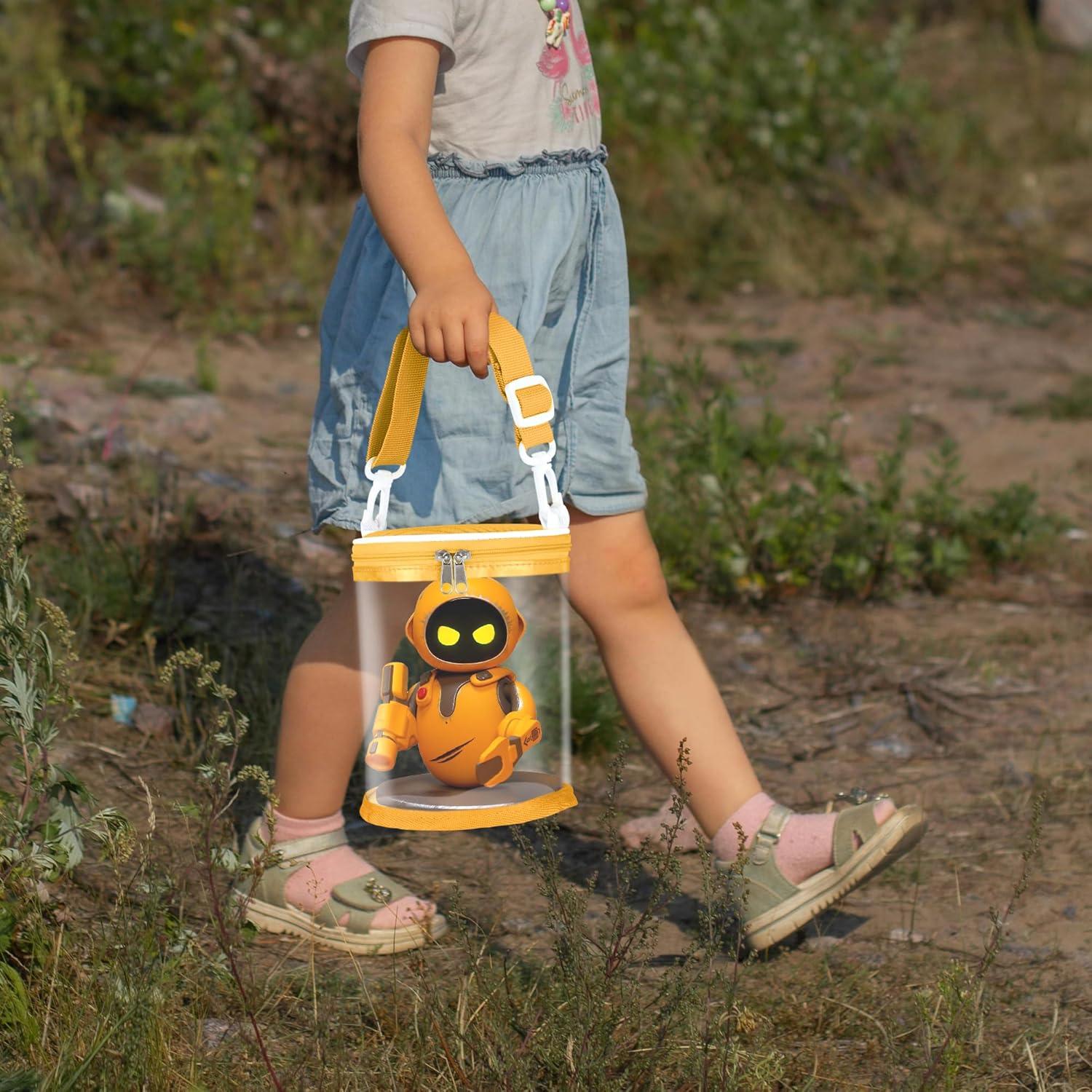 Bolsa de exhibición amarilla Gaga City para robot Eilik