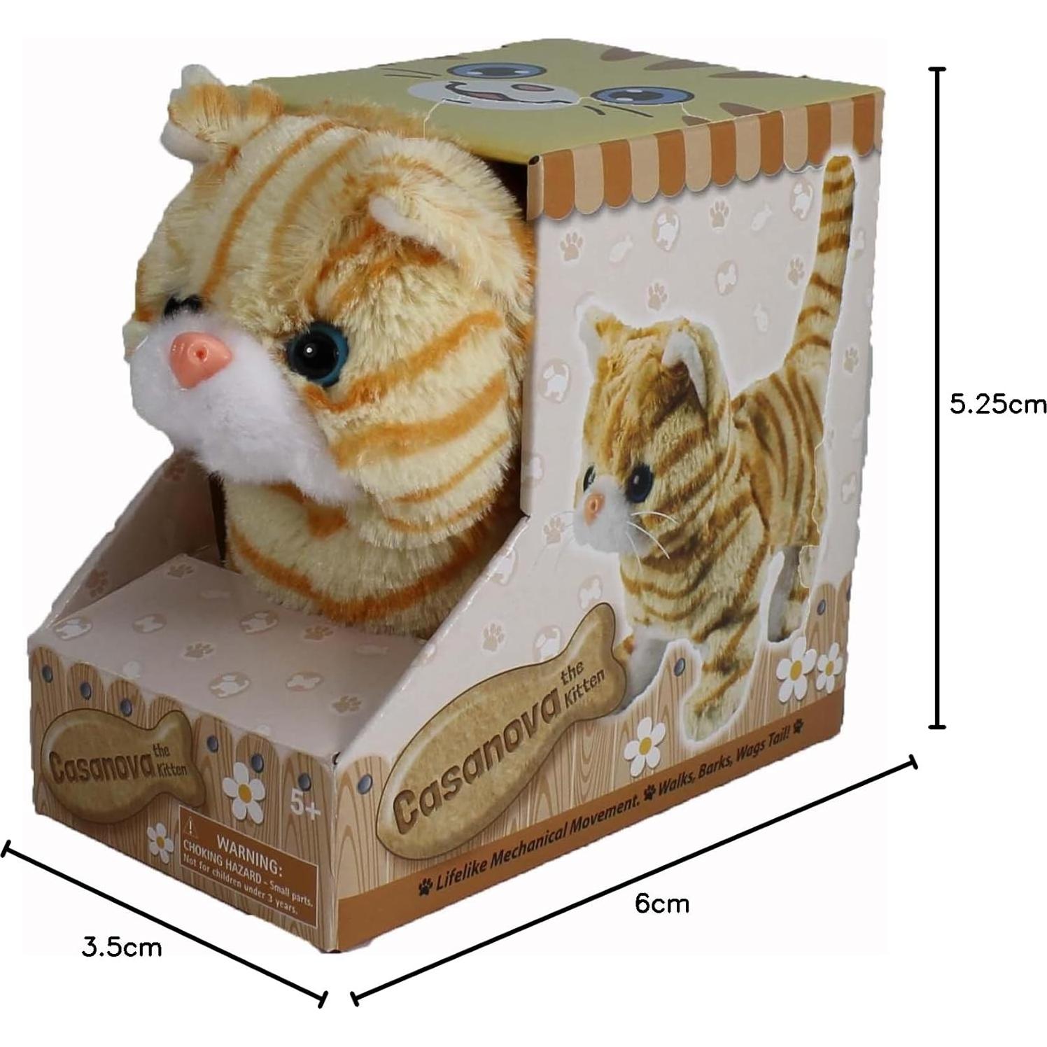 Gatito Mecánico Casanova Westminster - Rayas Naranjas