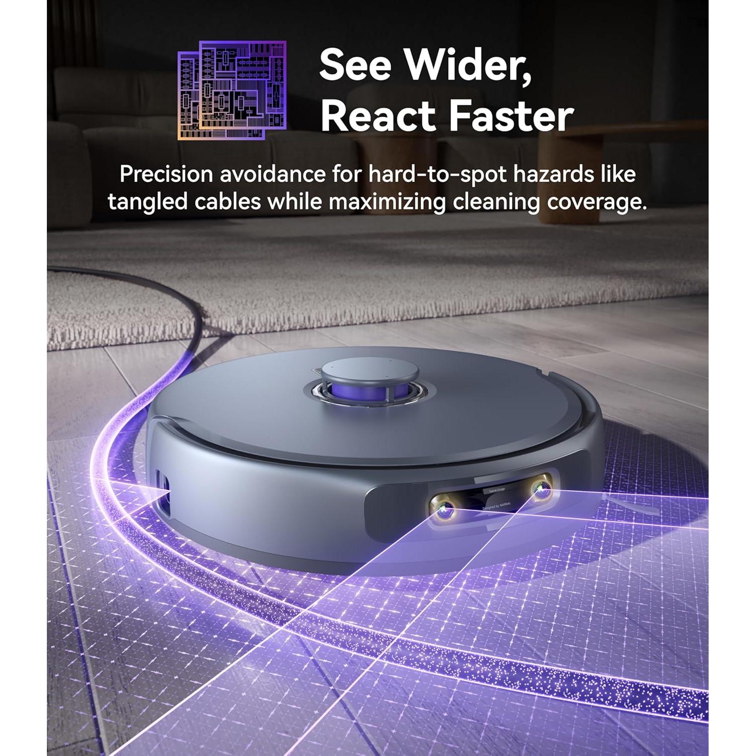 Robot Aspiradora y Mopa NARWAL Freo Z Ultra 12000Pa Gris