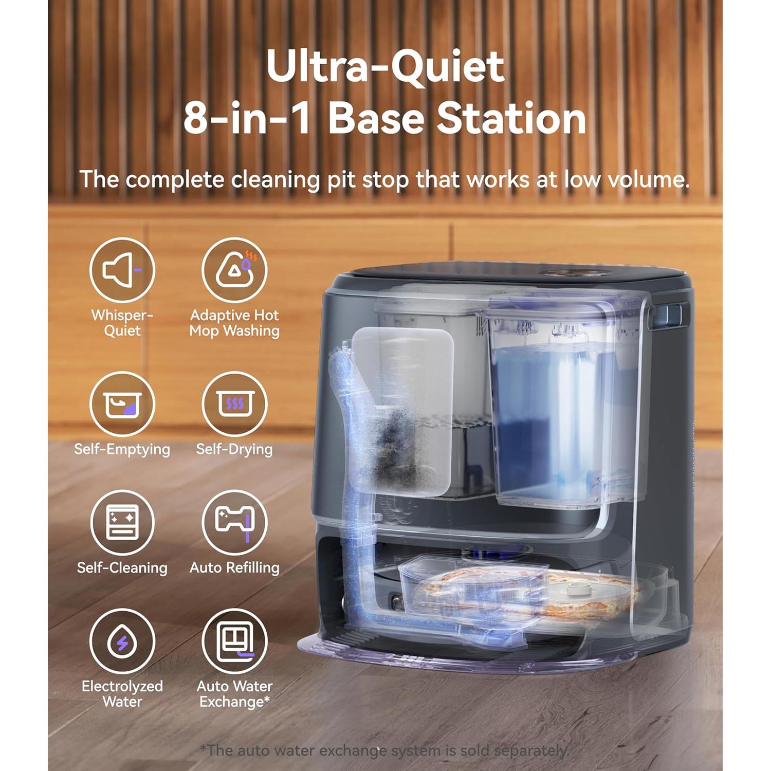 Robot Aspiradora y Mopa NARWAL Freo Z Ultra 12000Pa Gris