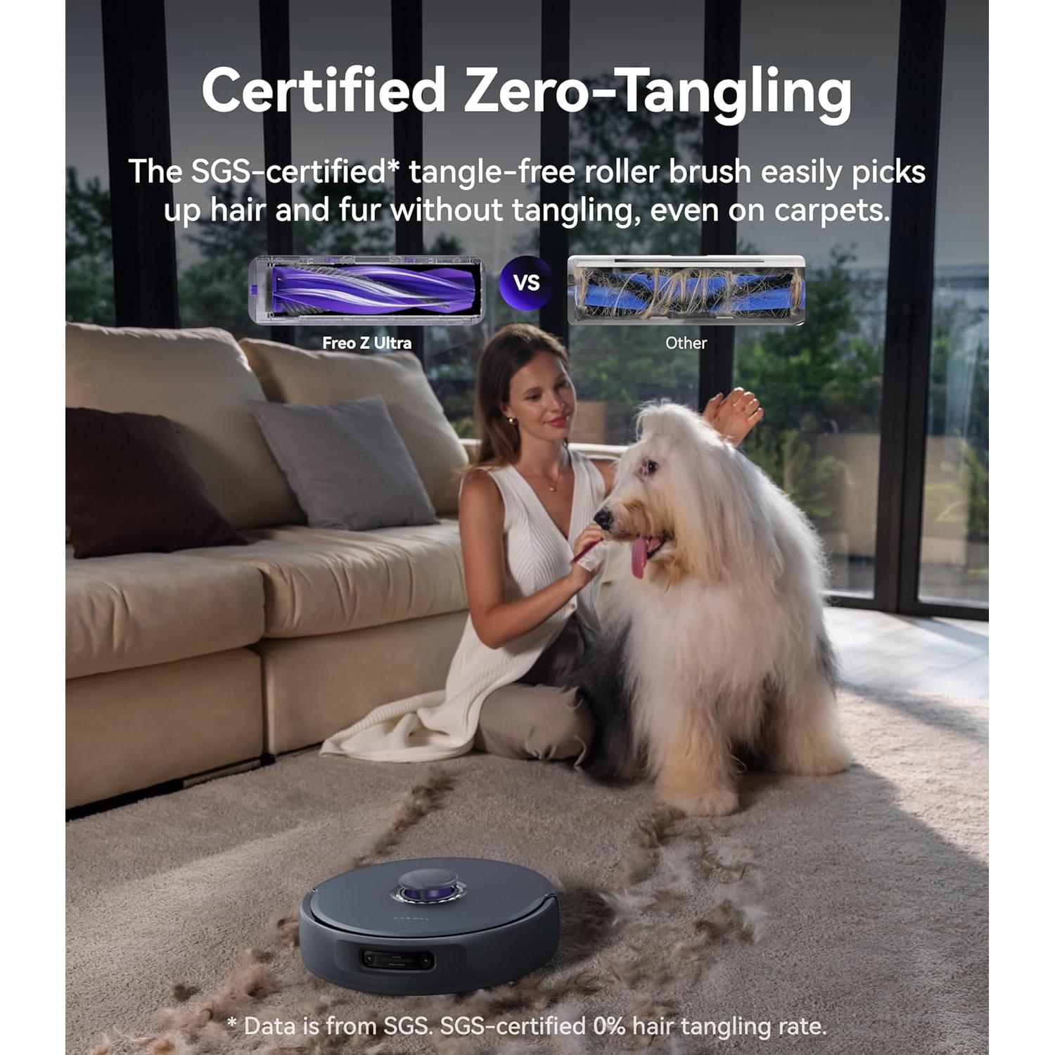 Robot Aspiradora y Mopa NARWAL Freo Z Ultra 12000Pa Gris