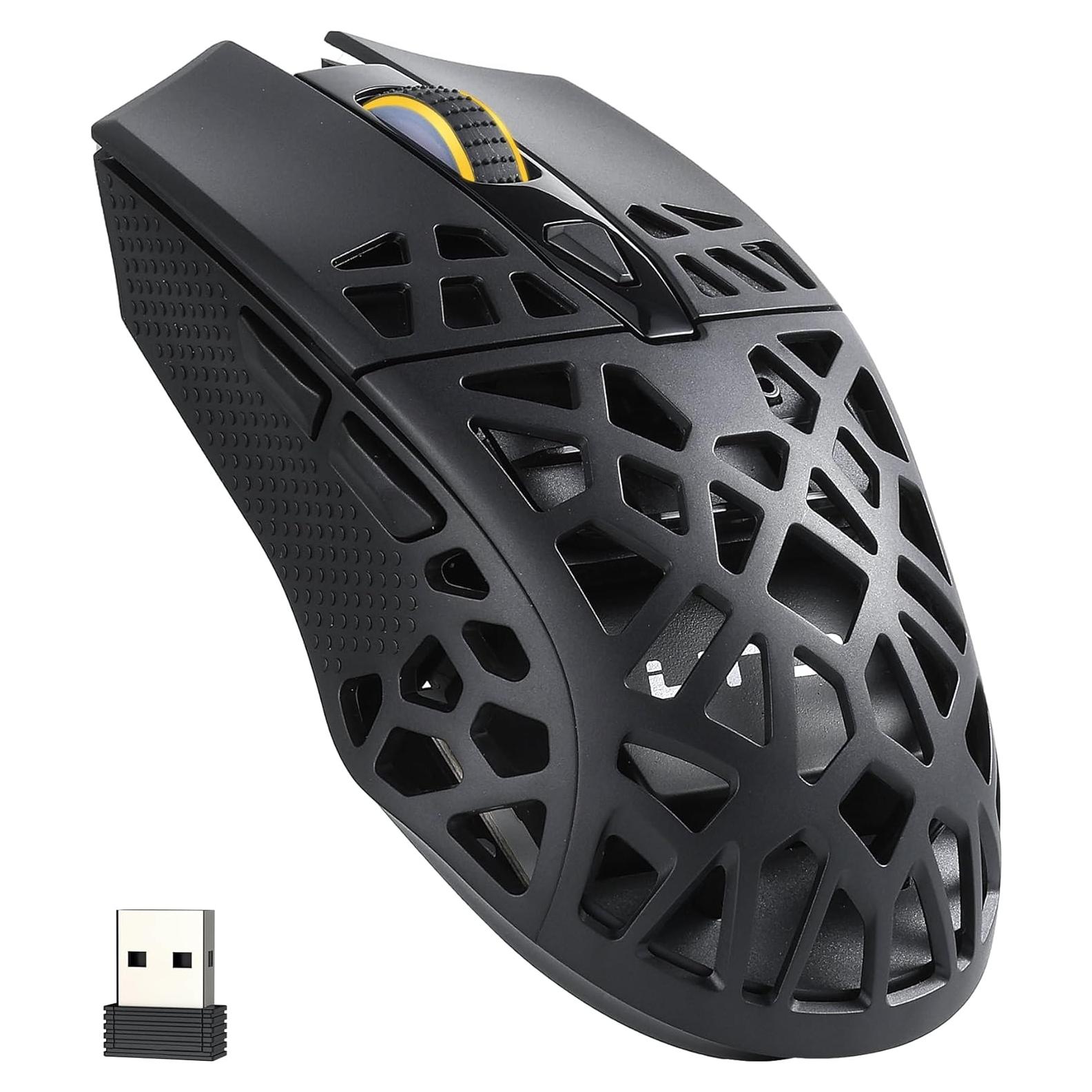 Ratón Gaming Inalámbrico LTC GM023 79g Ergonométrico 4800 DPI