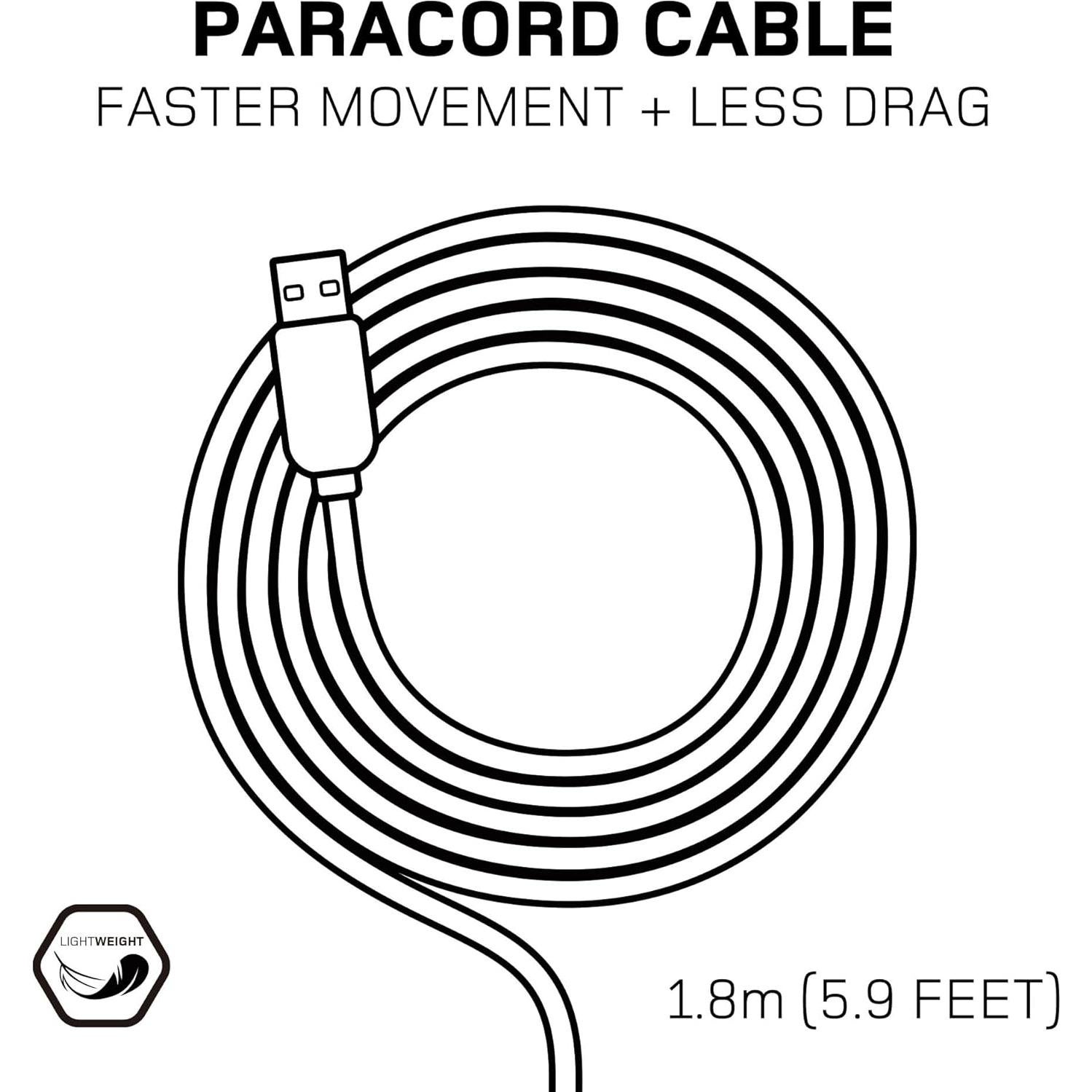 Ratón Gaming con Cable Basekamp EVO RGB Sensor Pixart