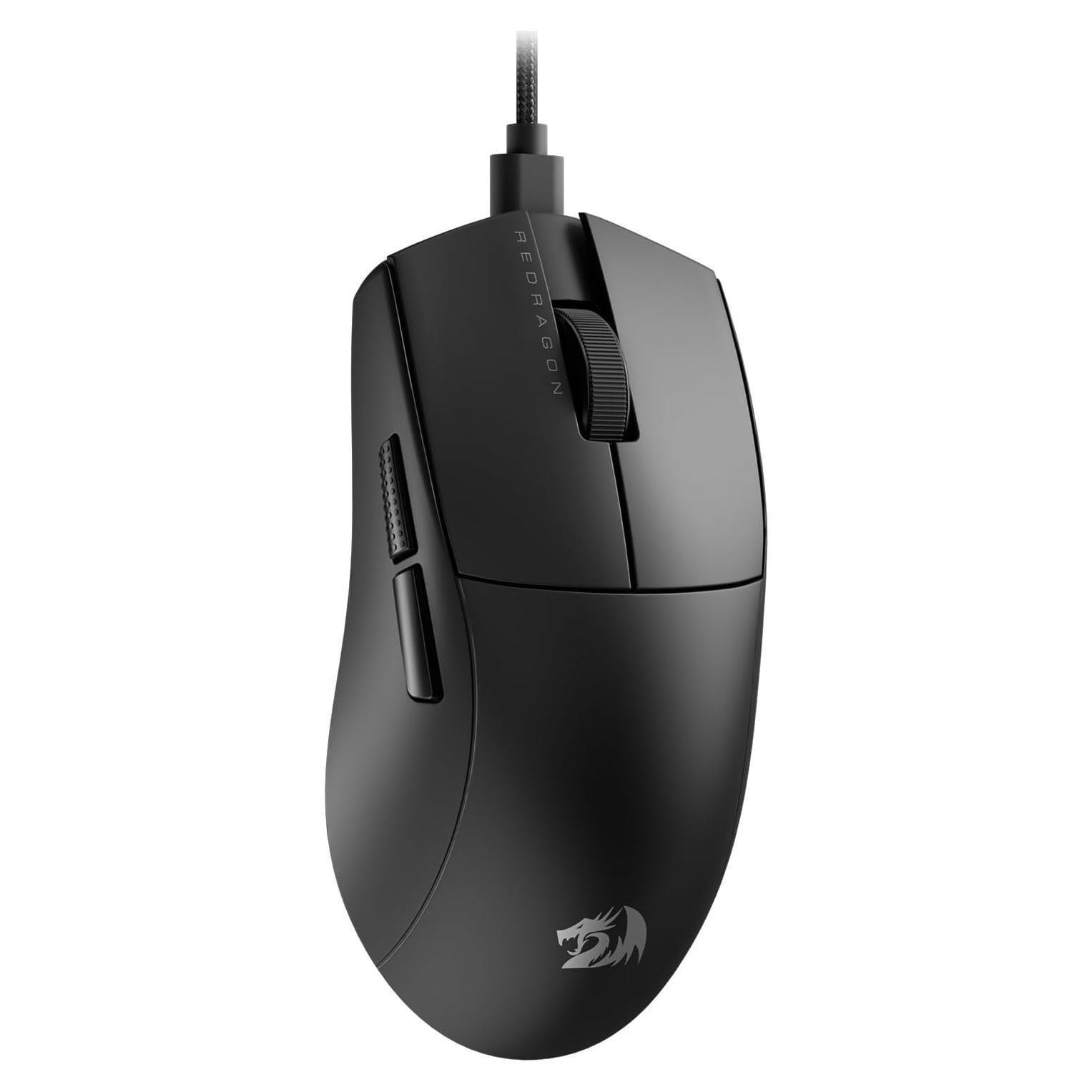 Redragon M724 Ratón Gaming Con Cable 12,400 DPI Negro