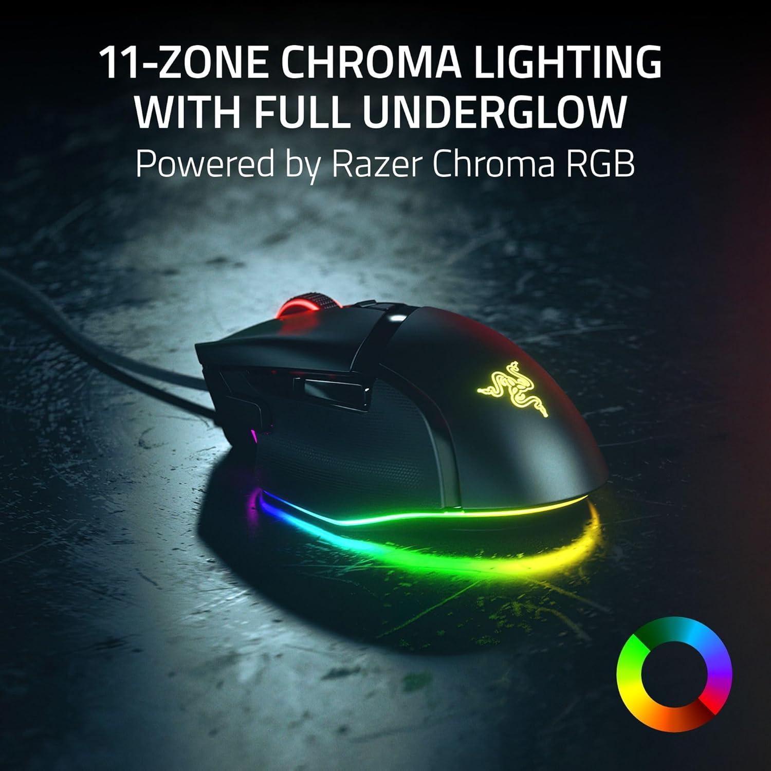 Razer Basilisk V3 35K Ratón Ergonómico para Juegos RGB